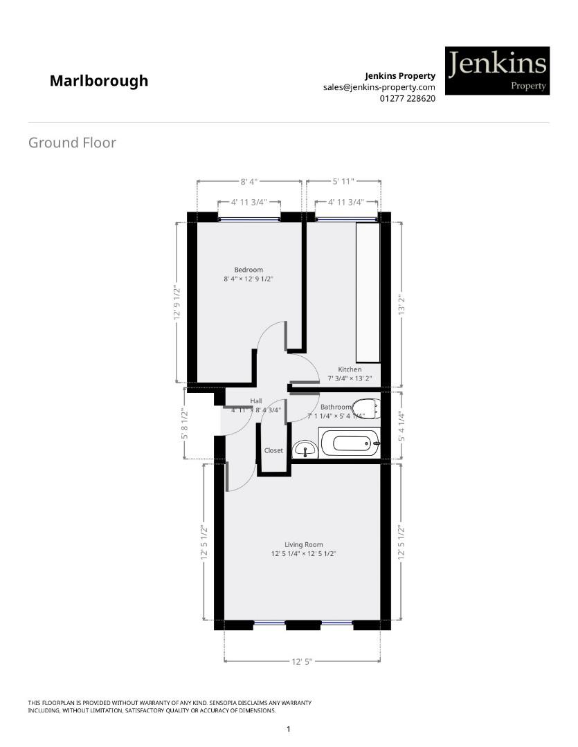 1 Bedrooms Maisonette for sale in Marlborough Way, Billericay CM12