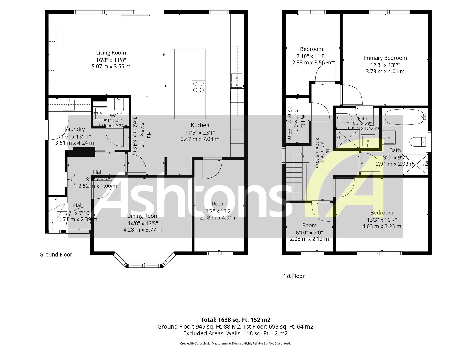 45a Norlands Lane, Widnes floorplan