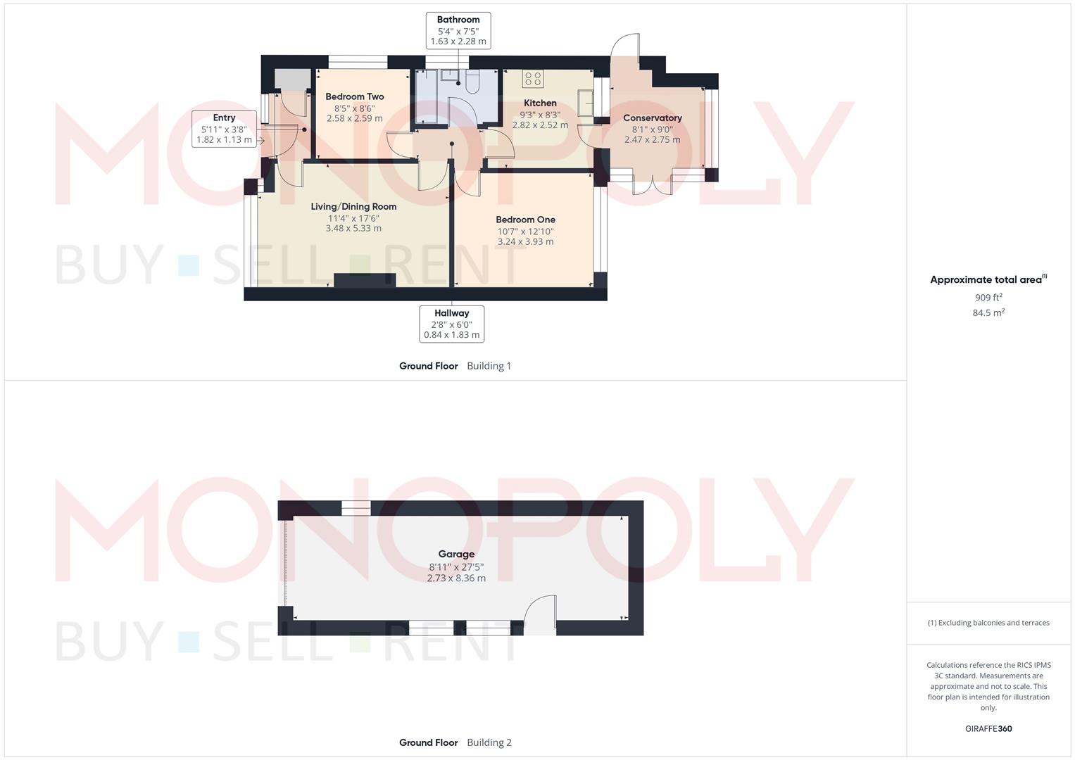 33, Winchester Way, Wrexham floorplan