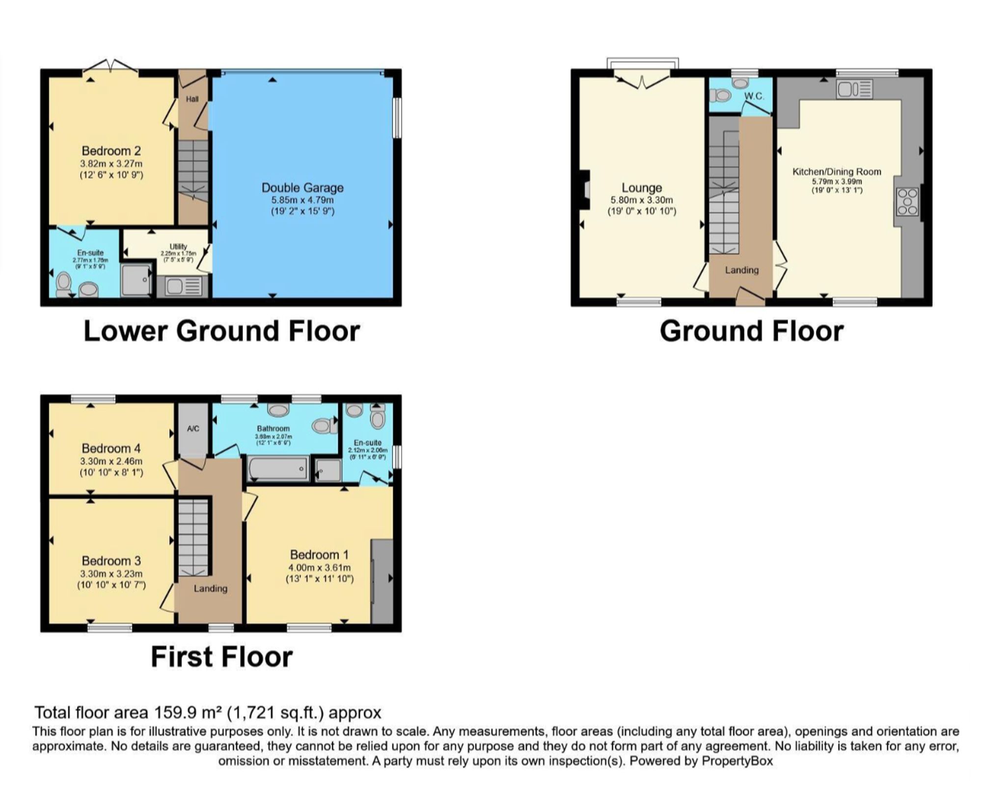4 Pool View, Sandbach floorplan