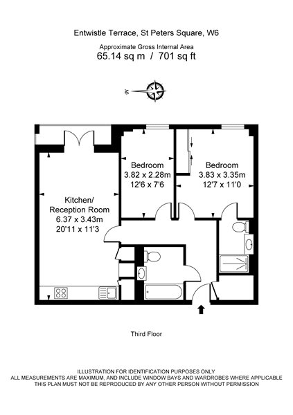 24, Entwistle Terrace, Hammersmith floorplan