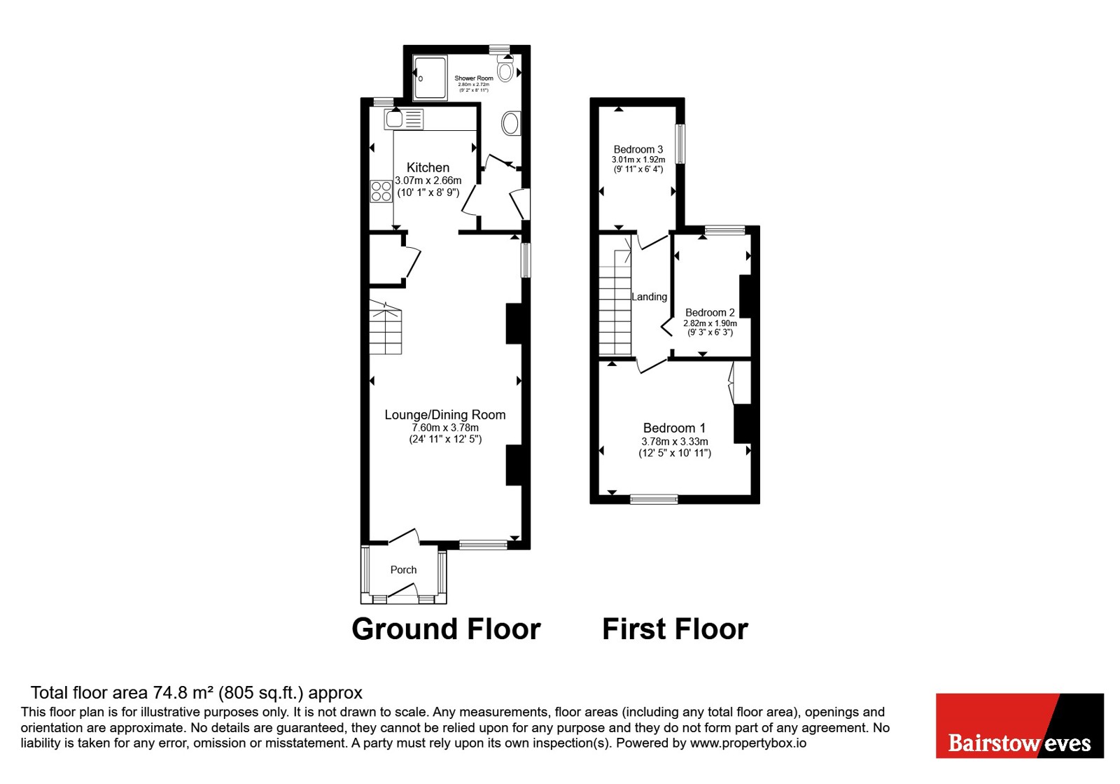490, London Road, Essex floorplan