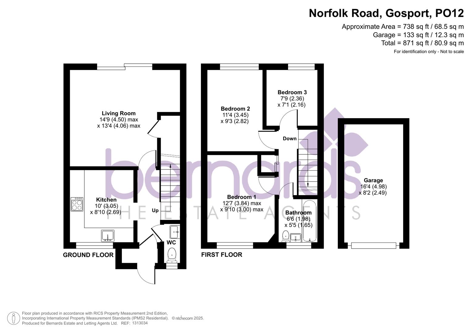 25, Norfolk Road, Gosport floorplan