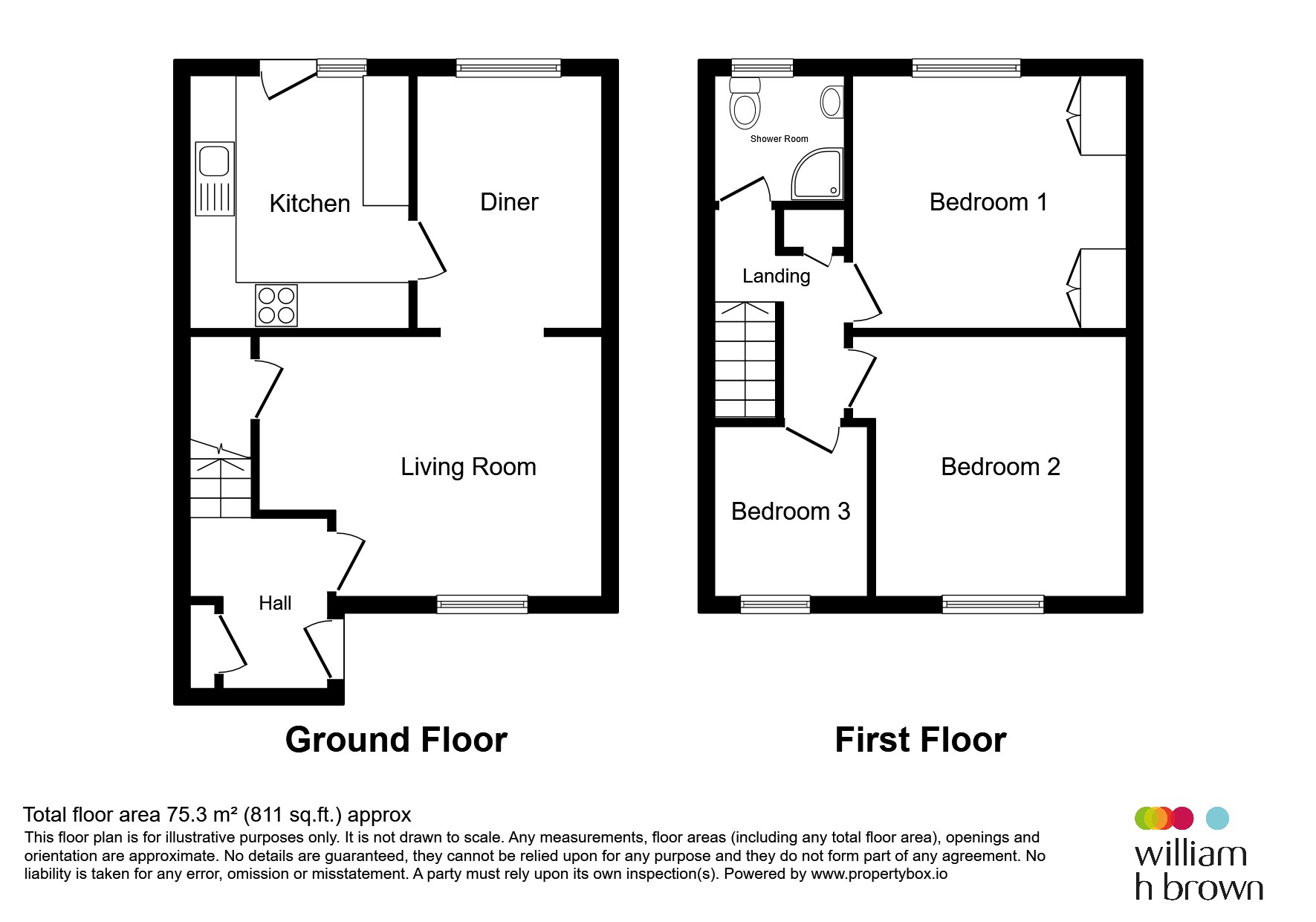 18, Brentwood Close, Batley floorplan