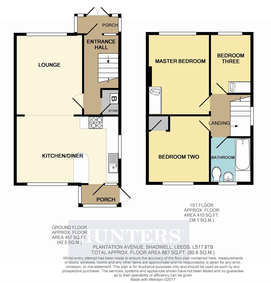 23, Plantation Avenue, Shadwell floorplan
