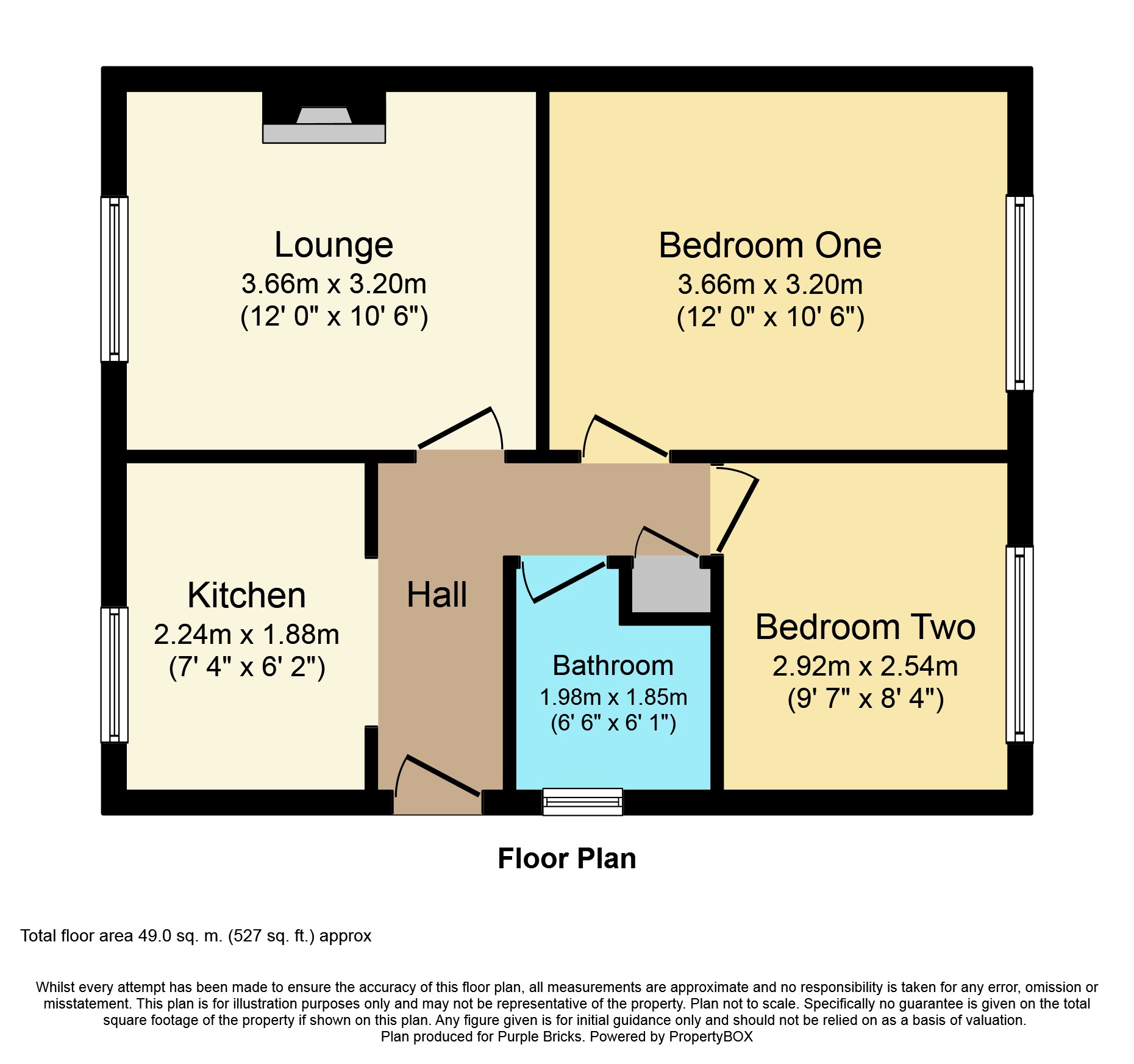 2 Bedrooms Flat for sale in Orchard Way, Bognor Regis PO22