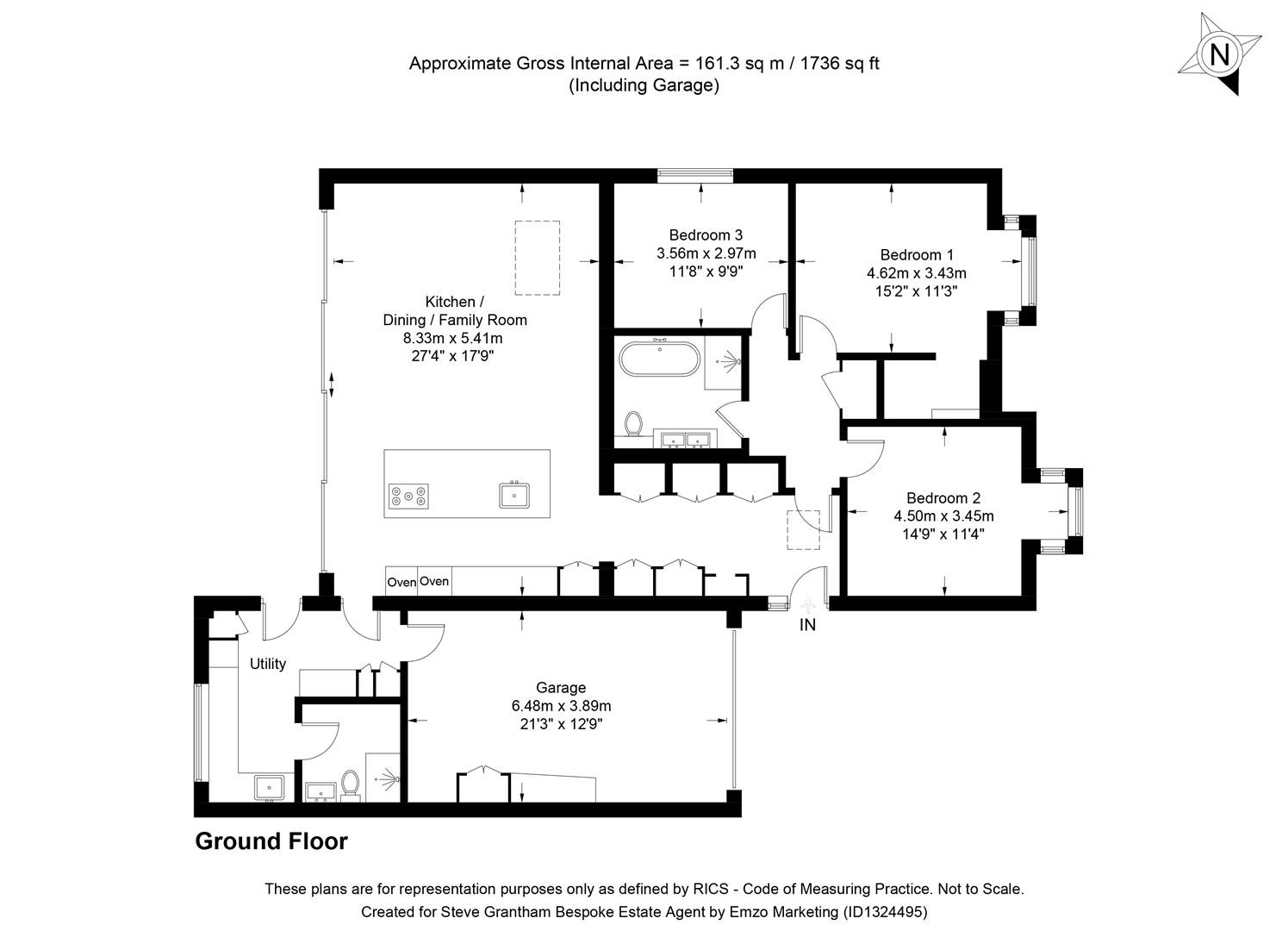 12, Frogmore Lane, Lovedean floorplan