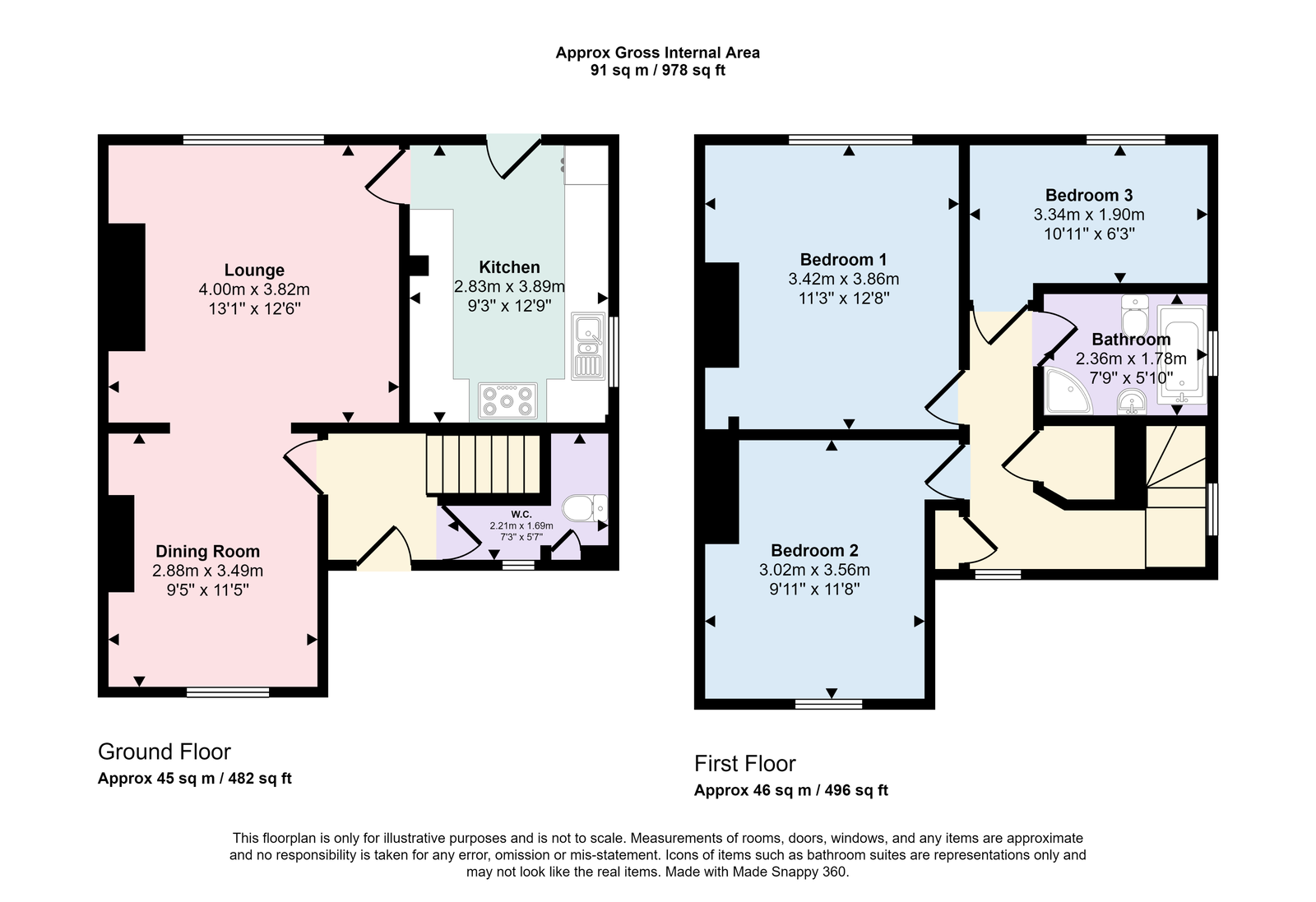 3 bed semidetached house for sale in The Green, Whitehaven CA28