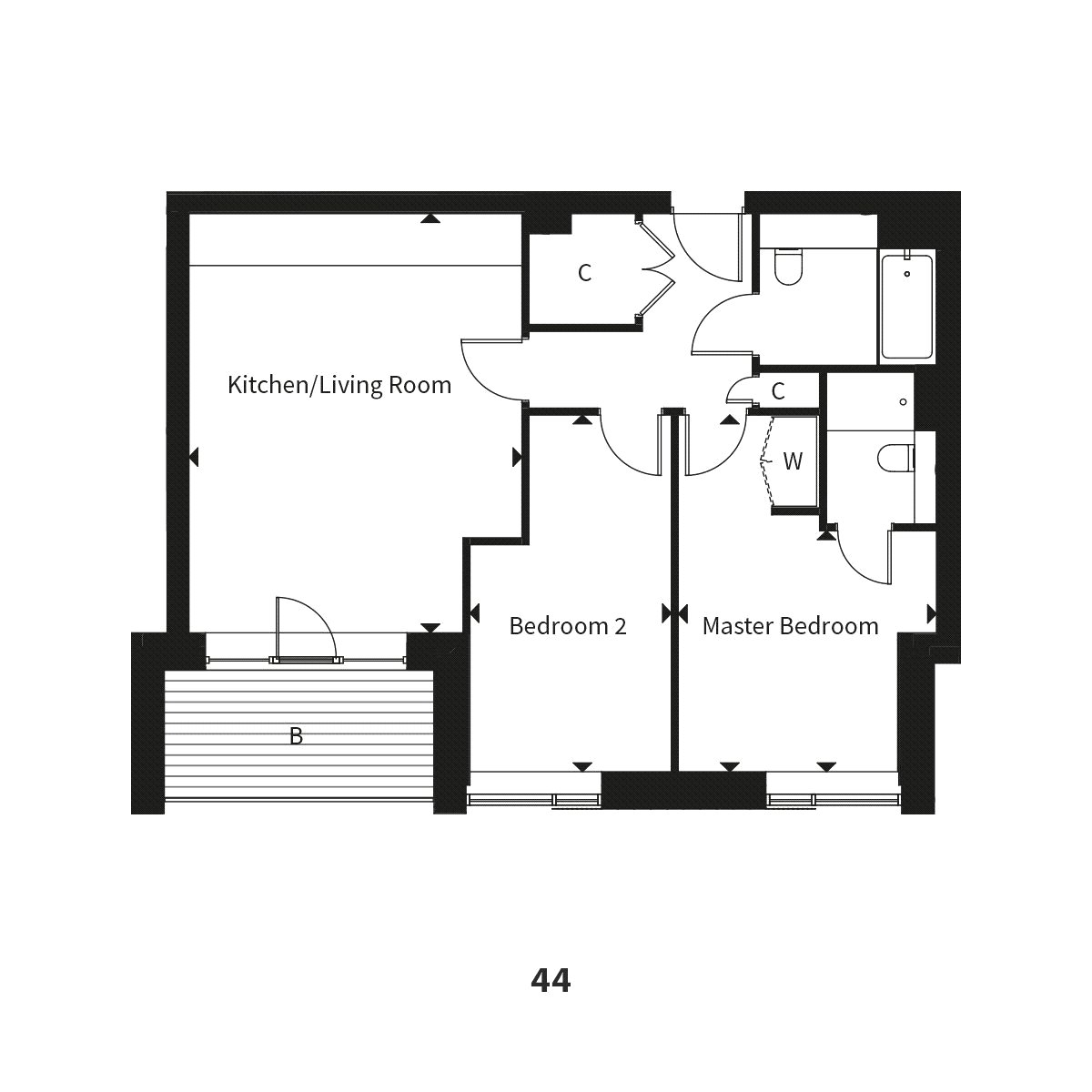 2 Bedrooms Flat for sale in The Tramyard, 266 Balham High Road, London SW17