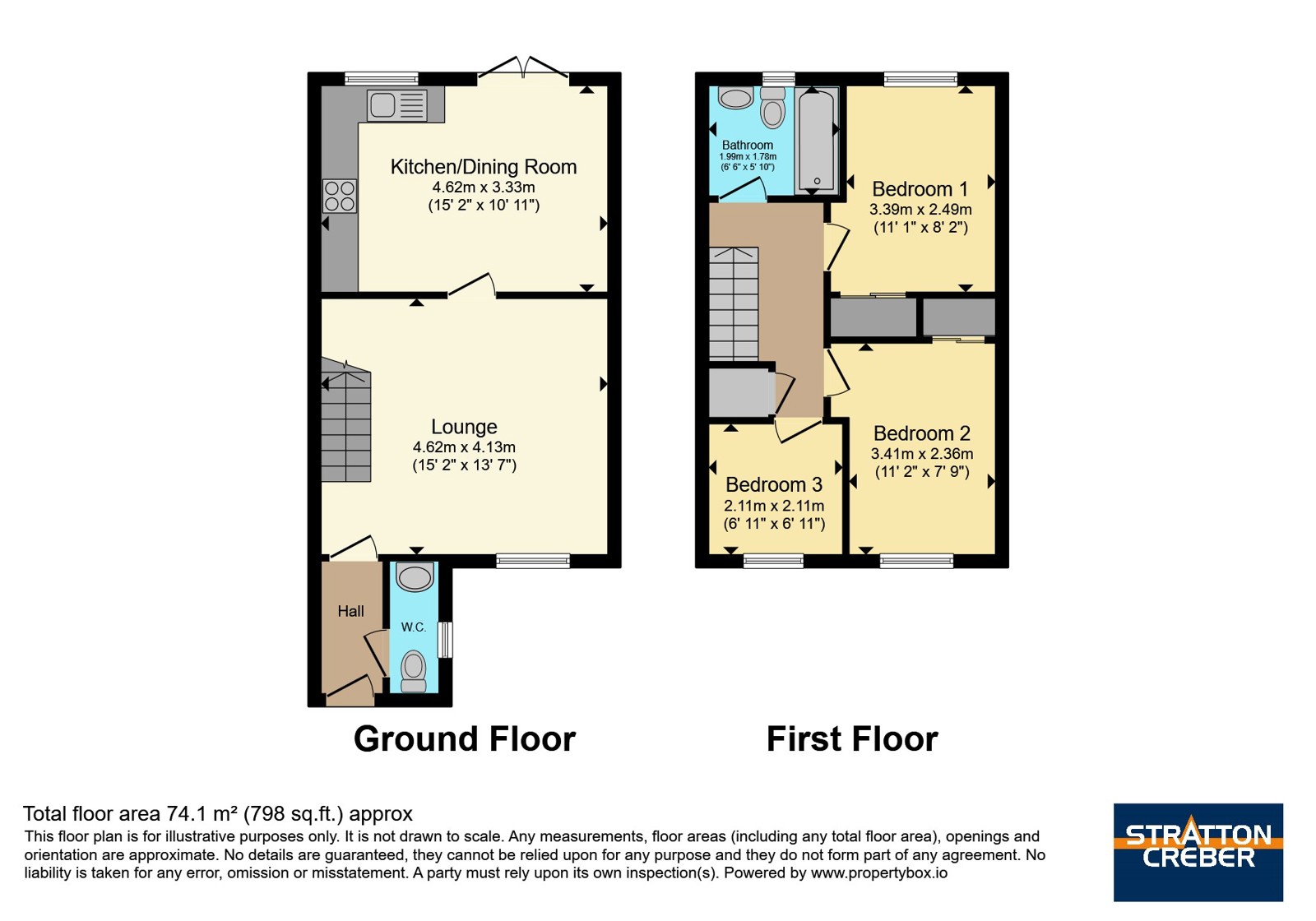2 Zante,, Bugle, Cornwall floorplan