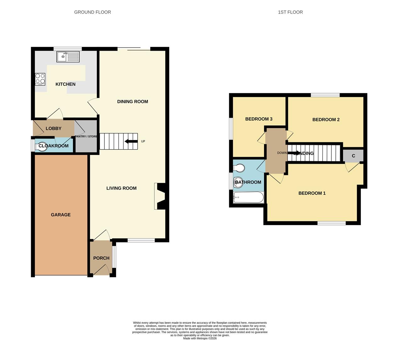 11, West Street, Leven, Beverley floorplan