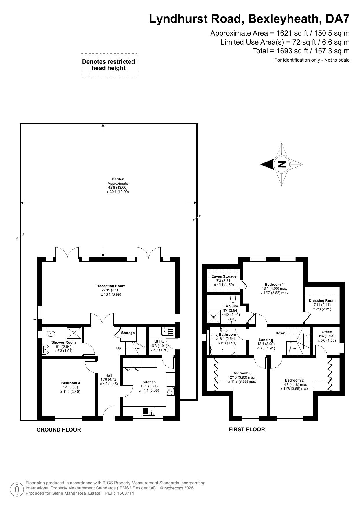 53, Lyndhurst Road, Bexleyheath floorplan