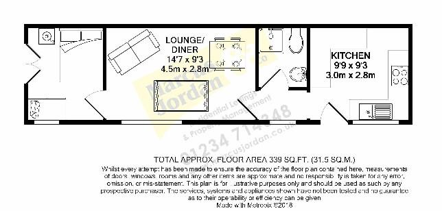 12a, Midland Road, Olney floorplan