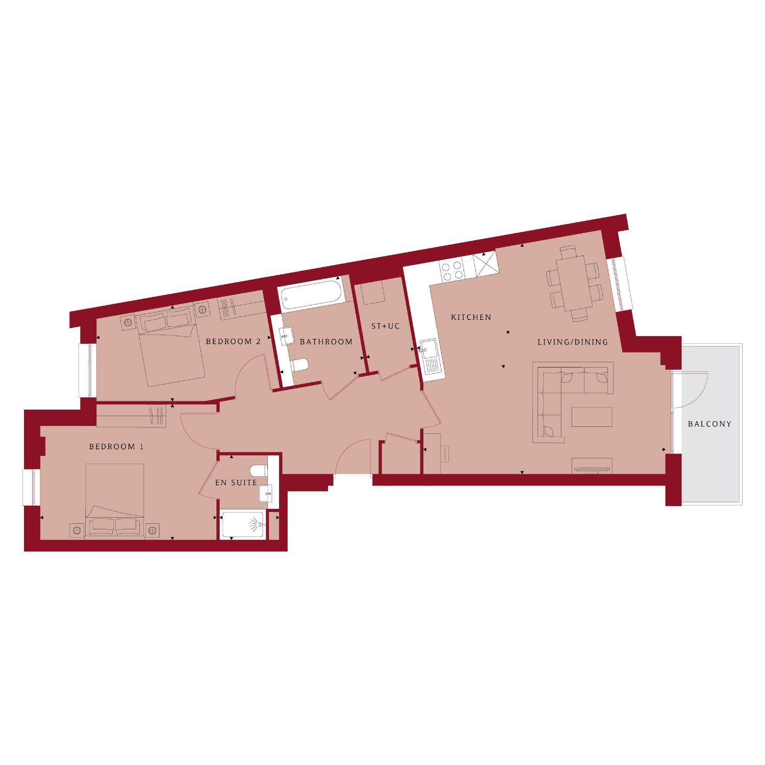 H794521, Carnation Gardens, Nestle Avenue, Hayes floorplan