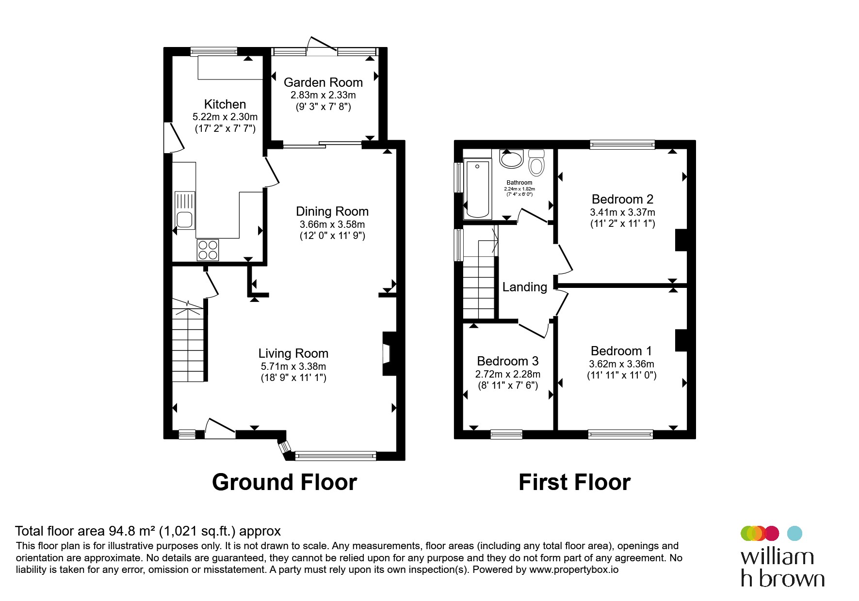57, Green Street, March floorplan
