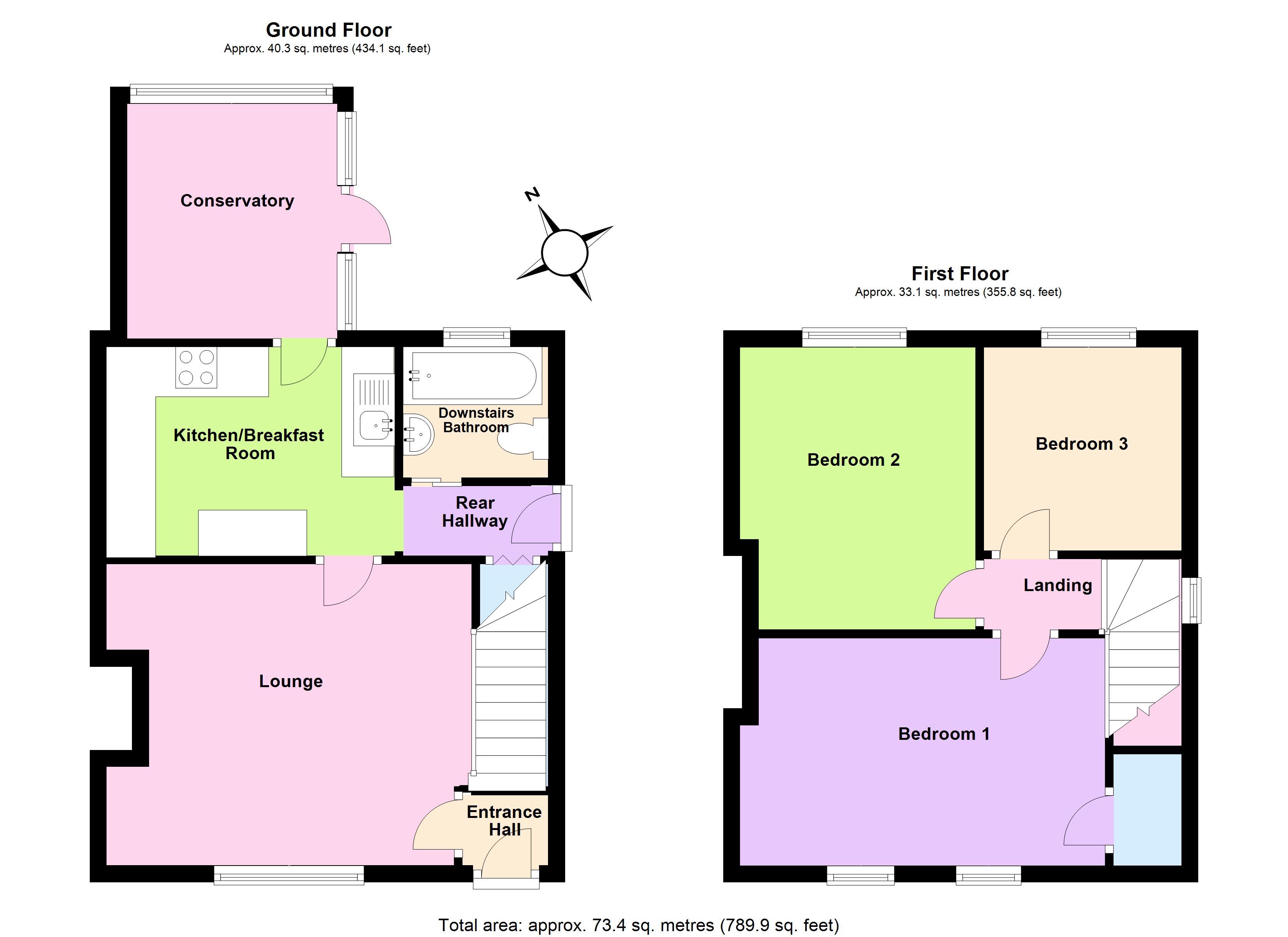 3 bed semidetached house for sale in Allen Road, Irthlingborough