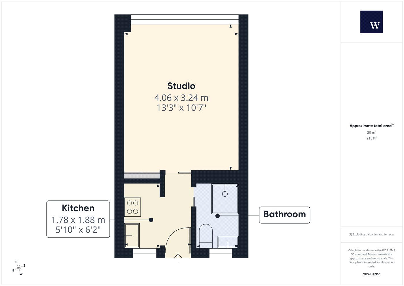 Flat 79, Pullman Court,, Streatham Hill, London floorplan