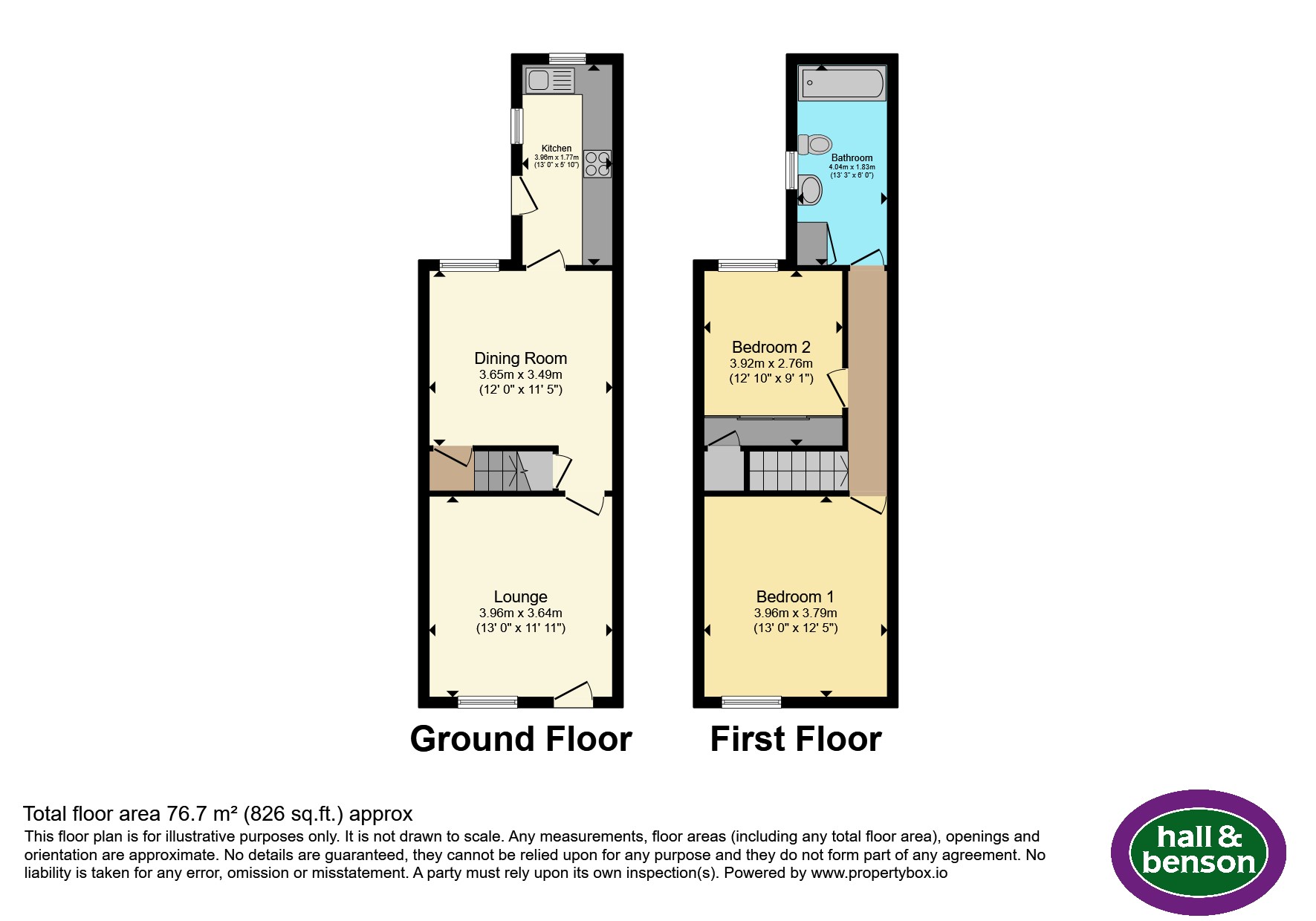 101, Greenhill Lane, Alfreton floorplan