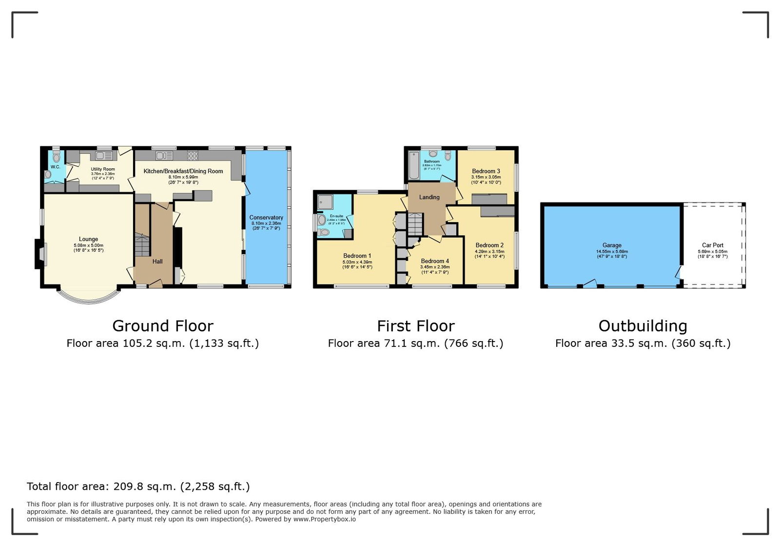 Salhouse, Selby floorplan