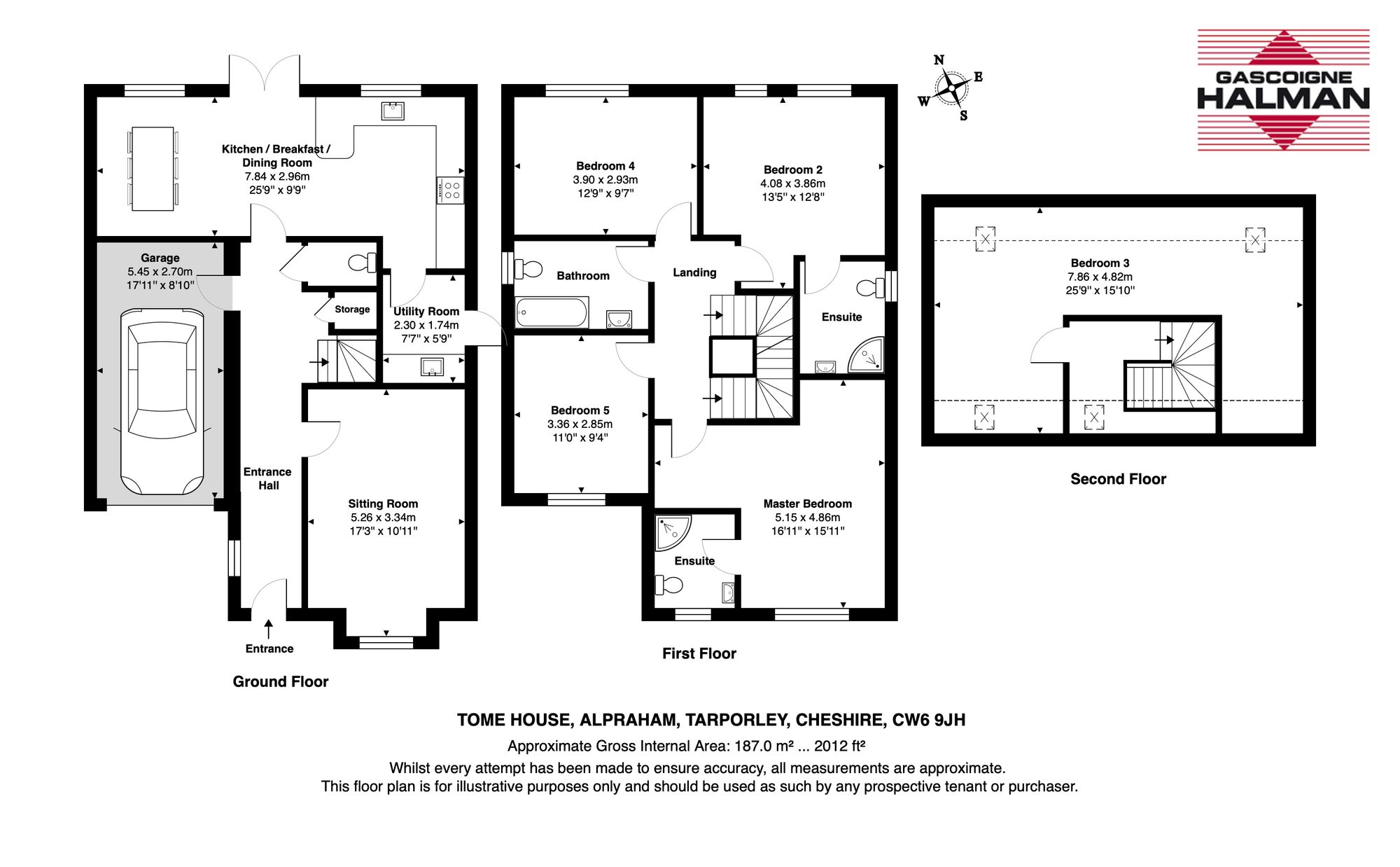 Tome House, Tarporley floorplan