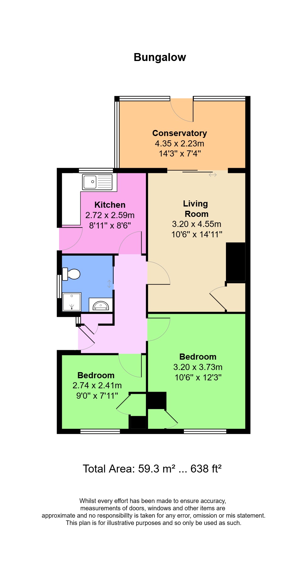 36, Catherine Close, Brentwood floorplan
