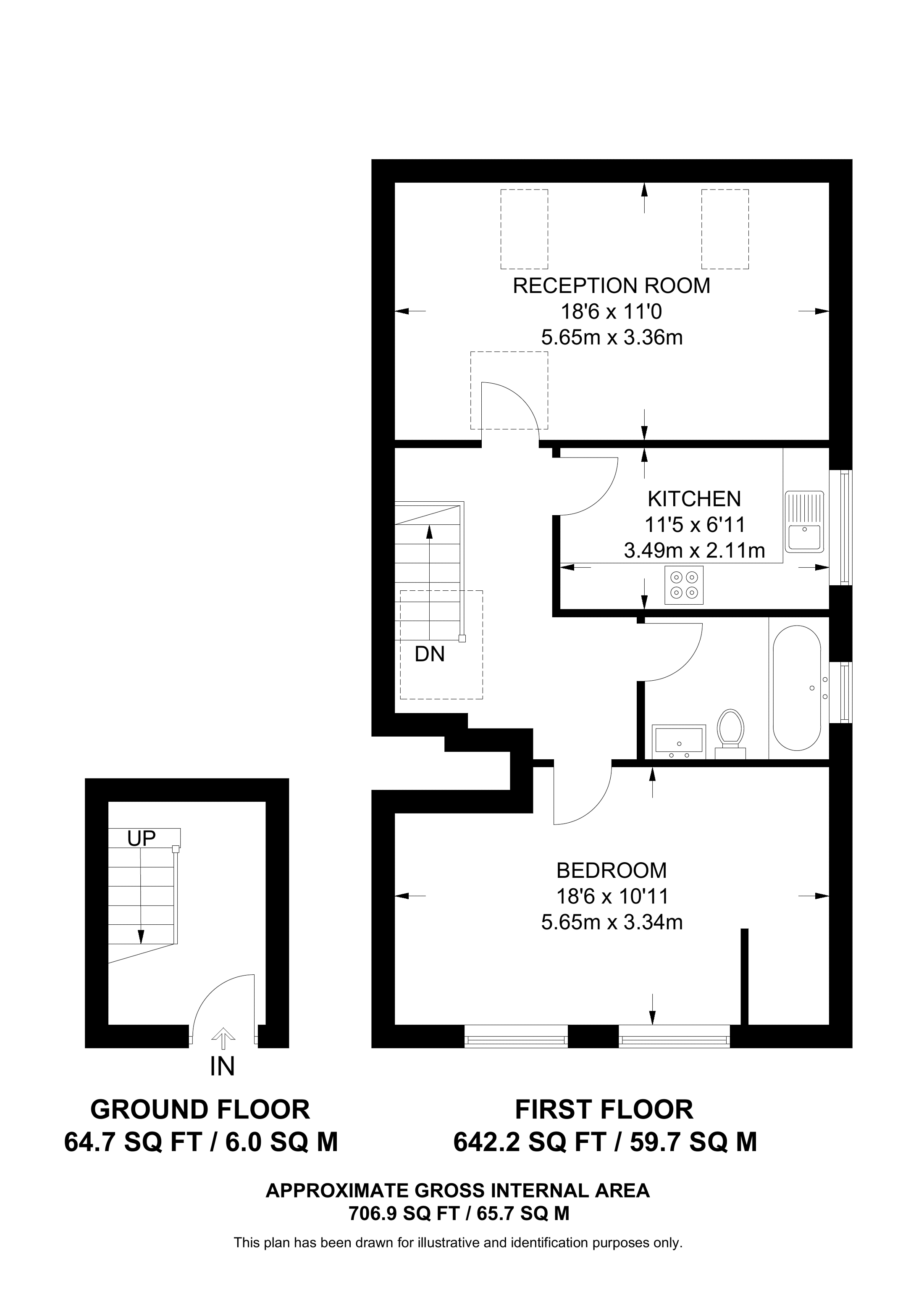 Welldon Crescent, Harrow floorplan