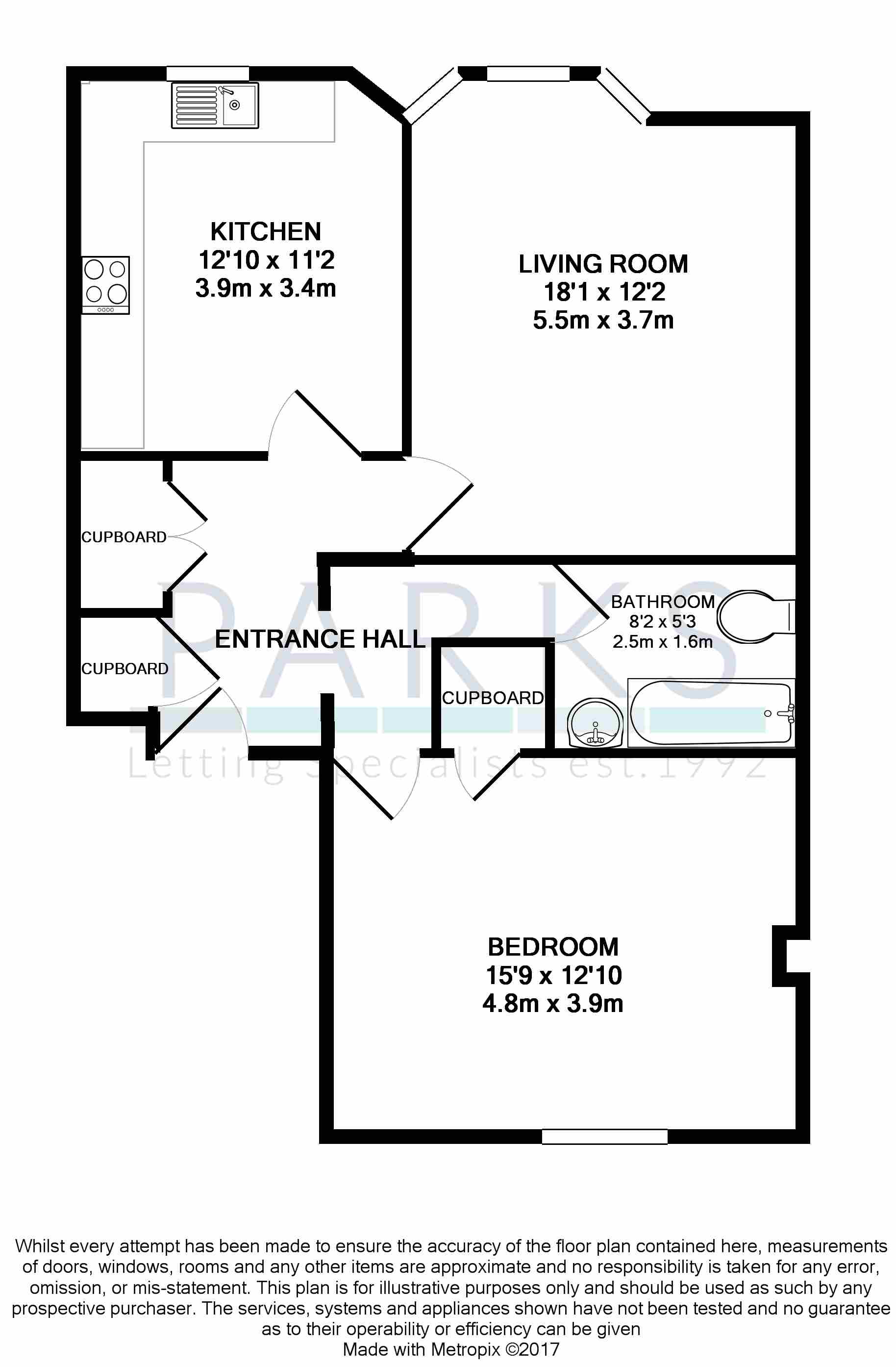 1 Bedrooms Flat to rent in Girton House, Hove BN3