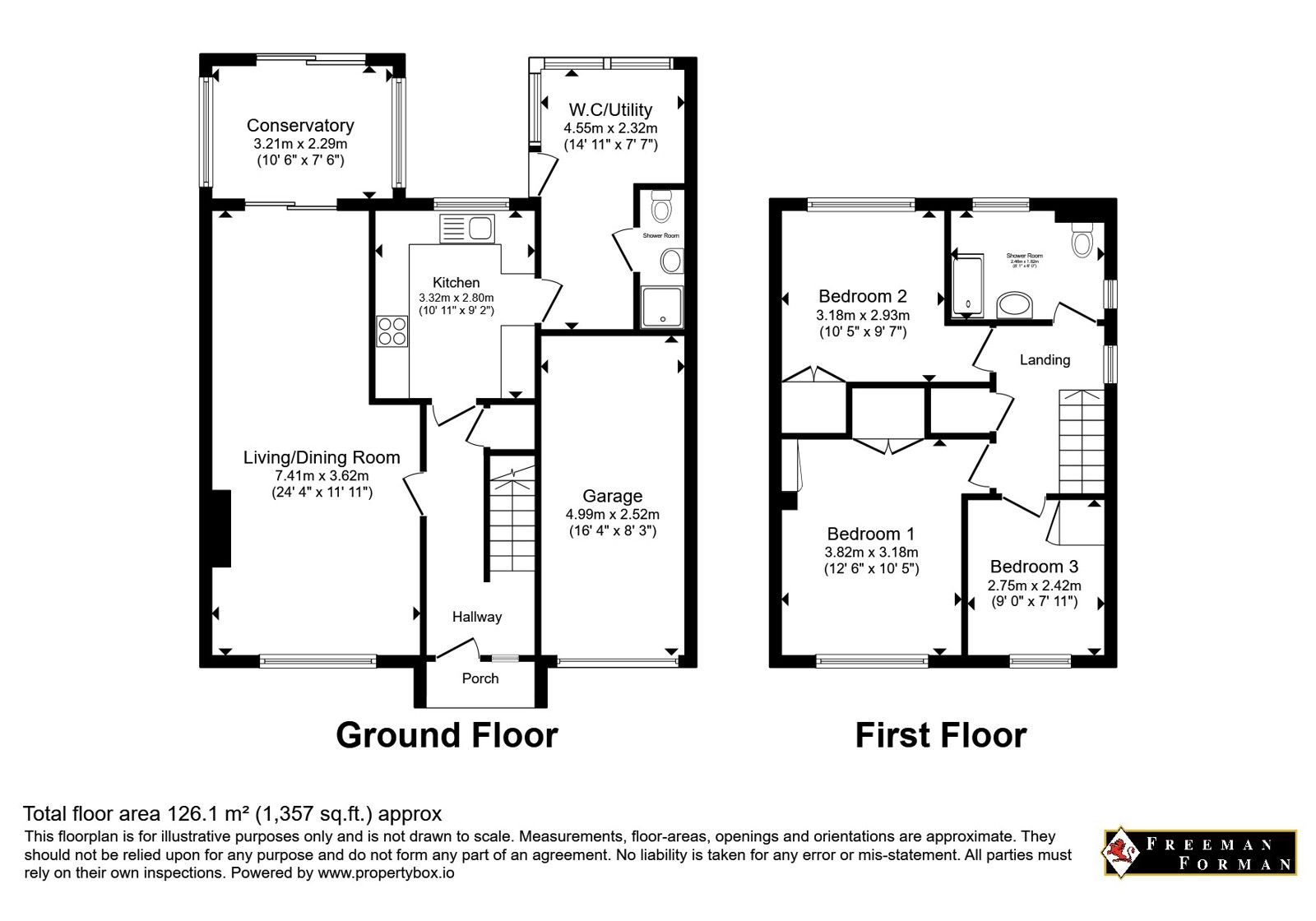 9, Andrews Close, East Sussex floorplan