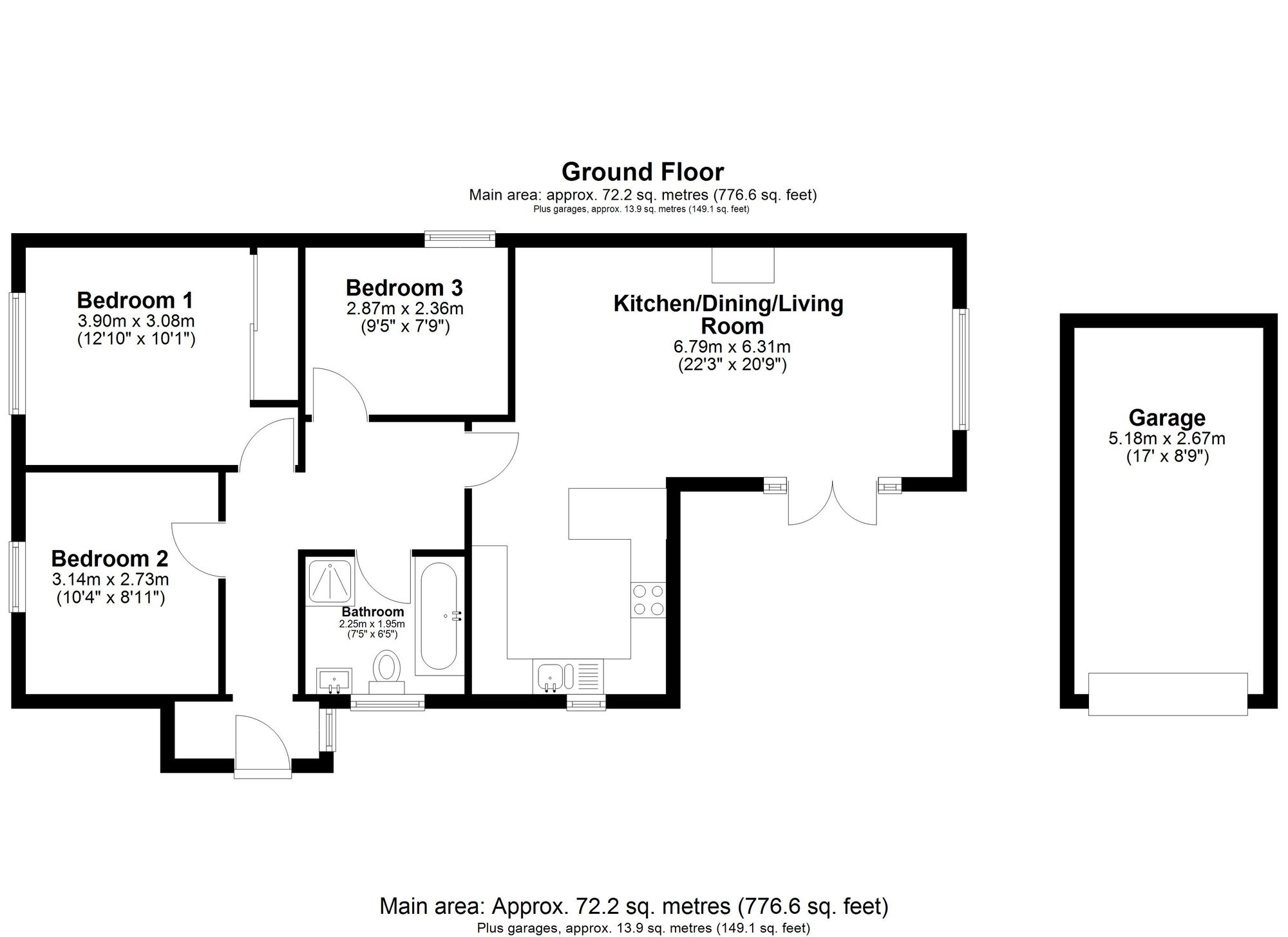 30 Icknield Close, Newmarket floorplan