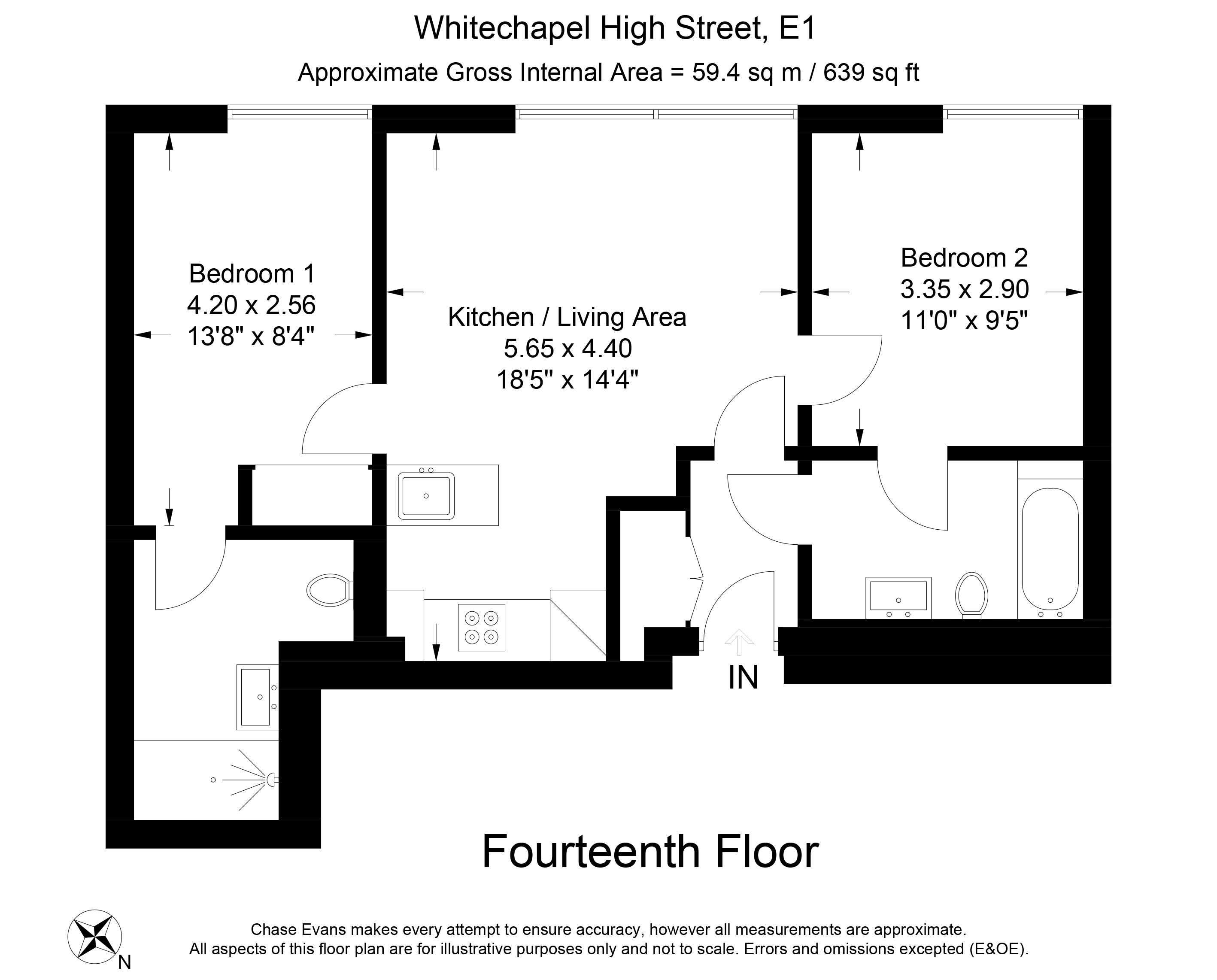 2 Bedrooms Flat to rent in Crawford Building, One Commercial Street, Aldgate E1