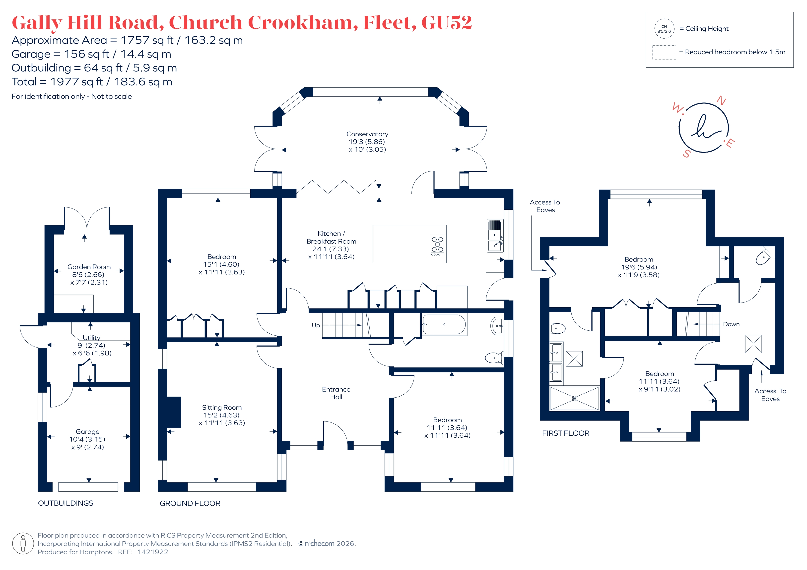 94, Gally Hill Road, Church Crookham floorplan