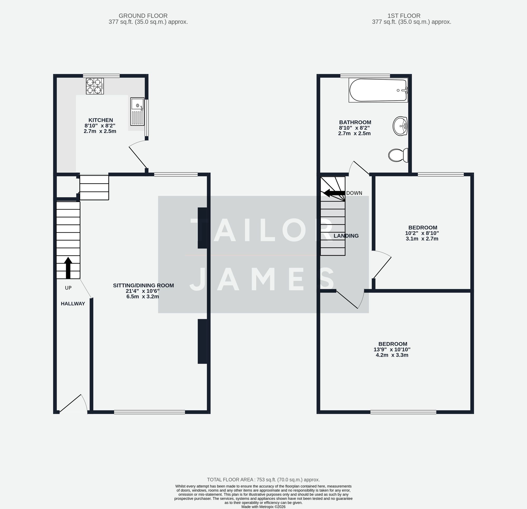 11 Arnold Street, Brighton floorplan