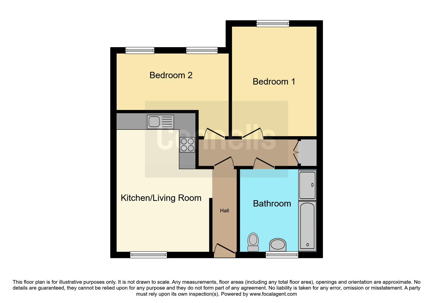 76, Metalworks Apartments, 90, Warstone Lane, Birmingham floorplan
