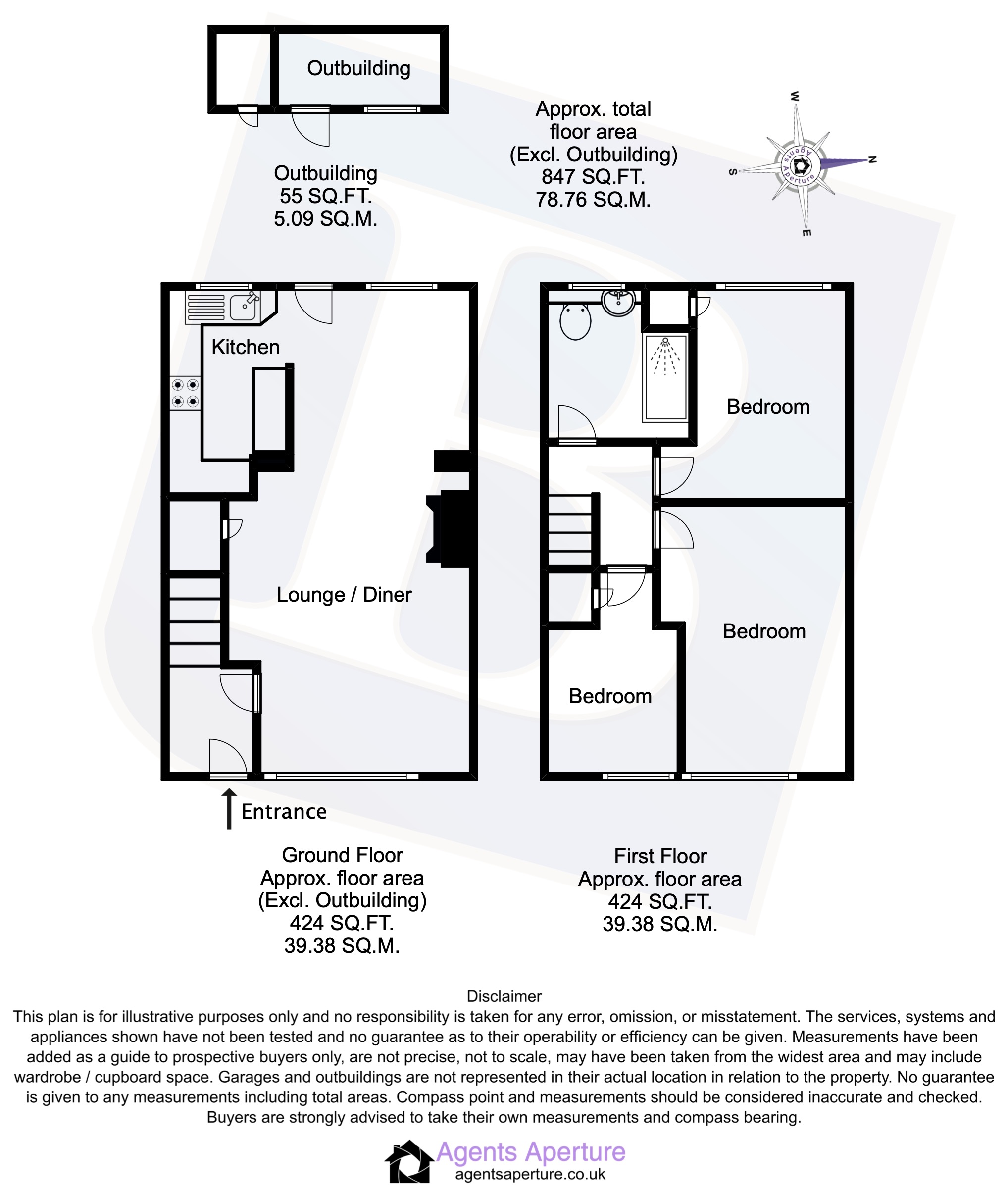 Woolmer Green, Lee Chapel North, Basildon SS15, 3 bedroom terraced