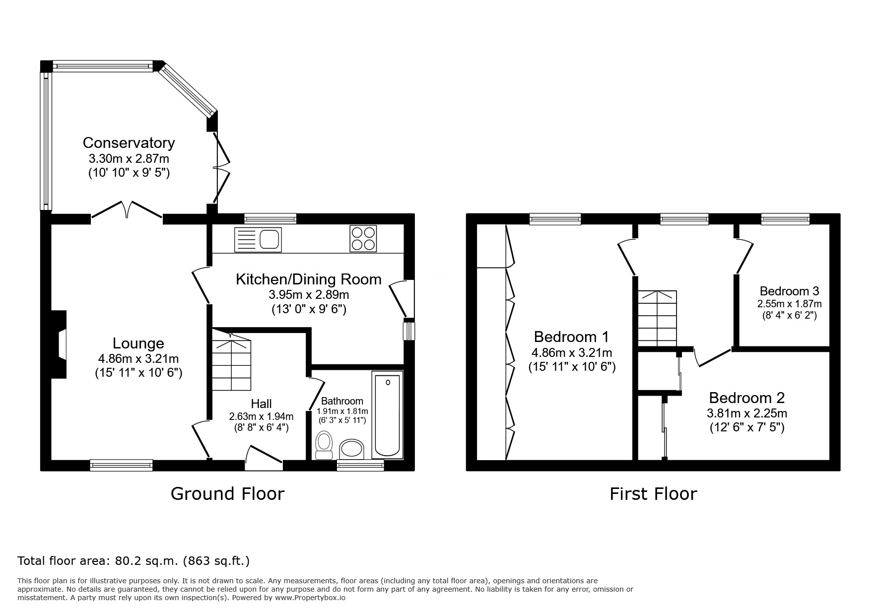 81, Old Chester Road, Ellesmere Port floorplan