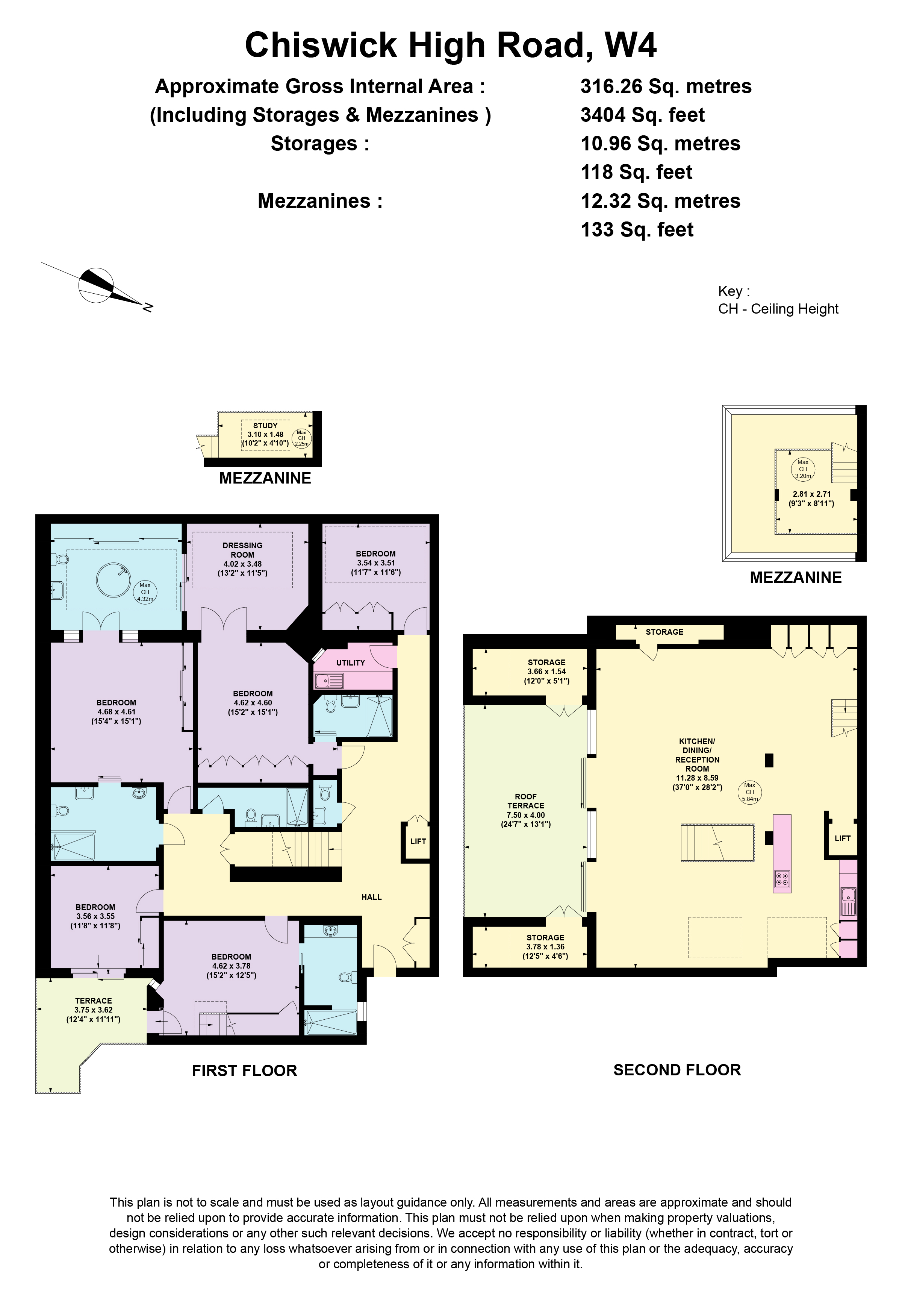 70, Chiswick High Road, London floorplan