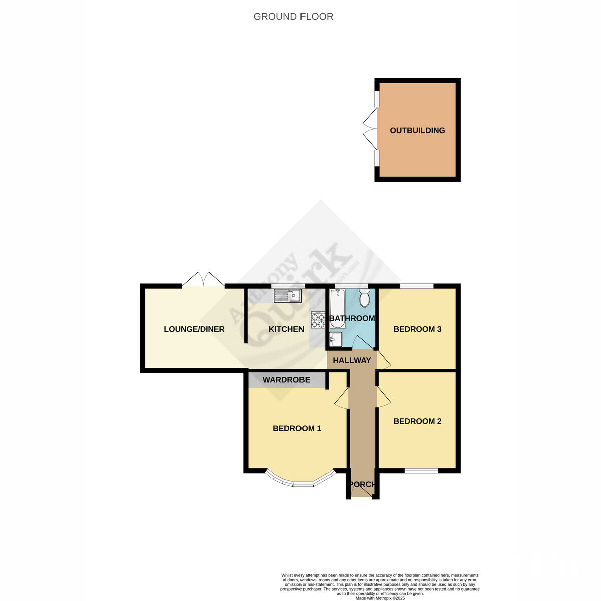 41, Woodhurst Road, Canvey Island floorplan