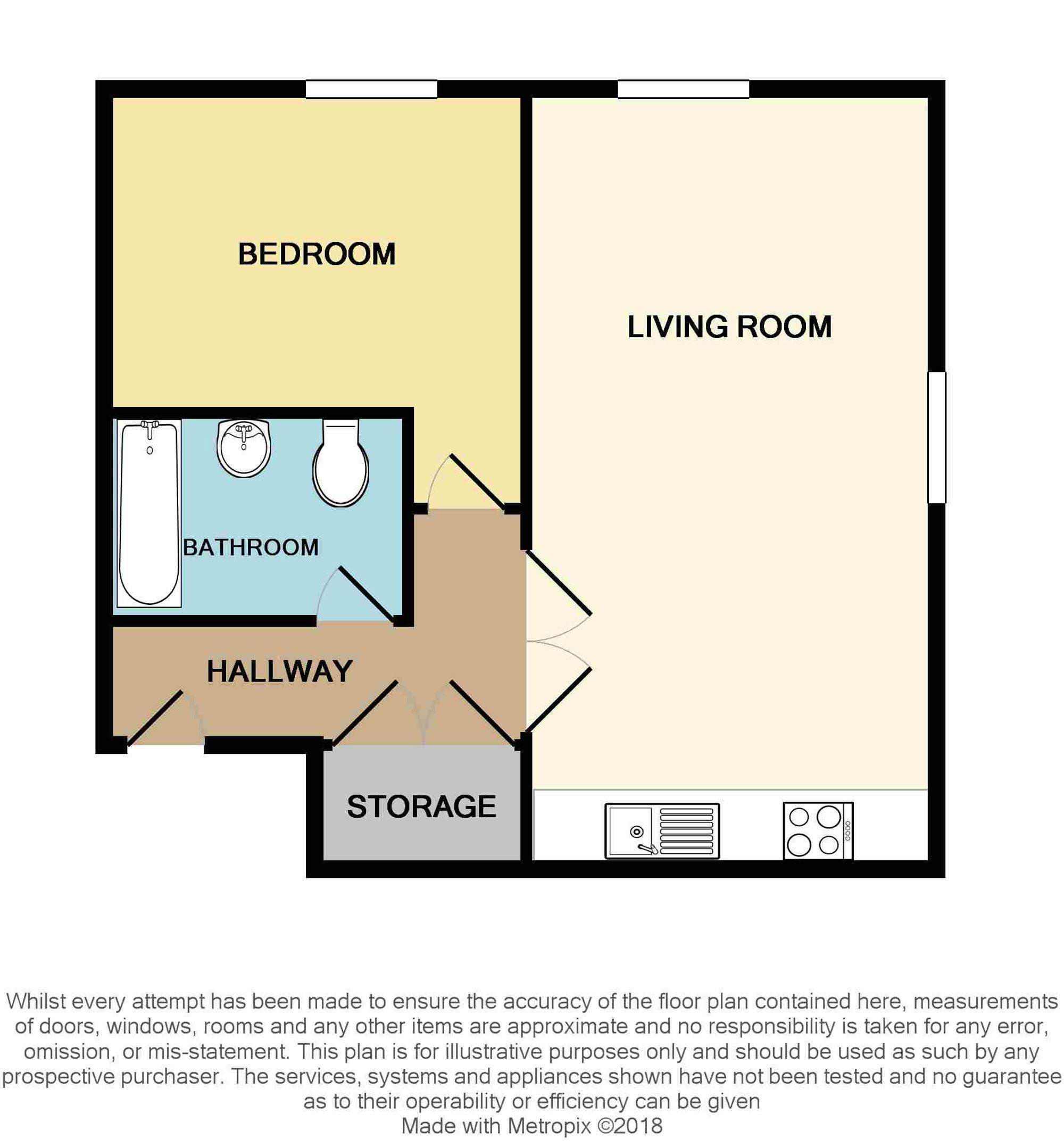 7 St. Pauls Court Cricklade Road, Swindon floorplan