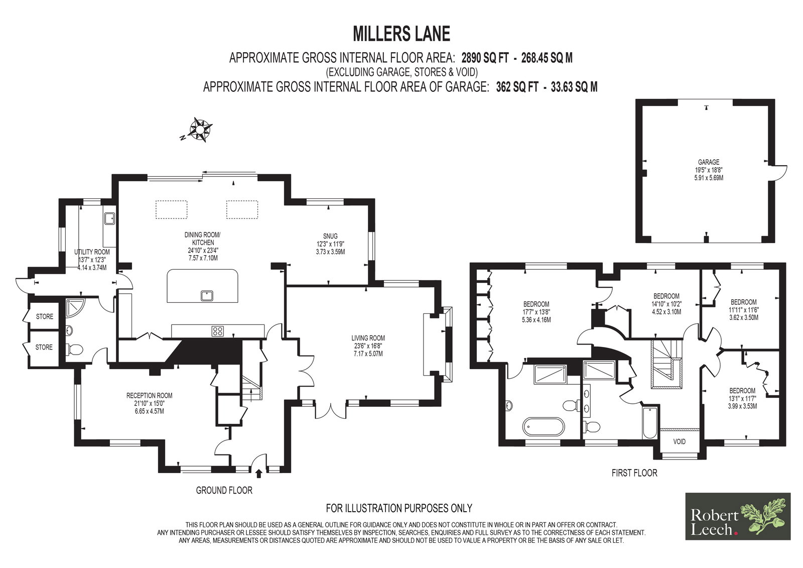 Toftrees, Millers Lane, Redhill floorplan