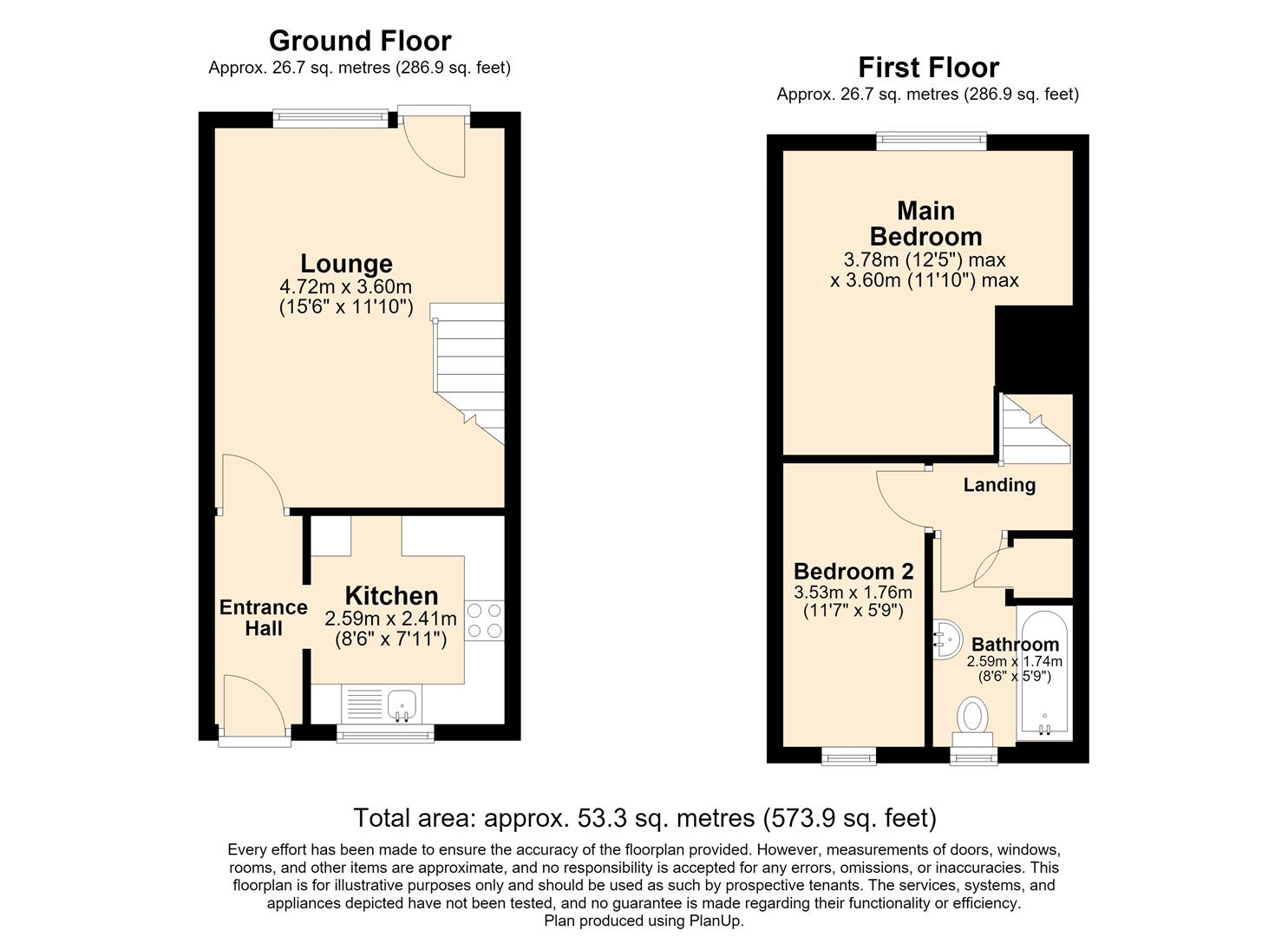19, Foxglove Road, Attleborough floorplan