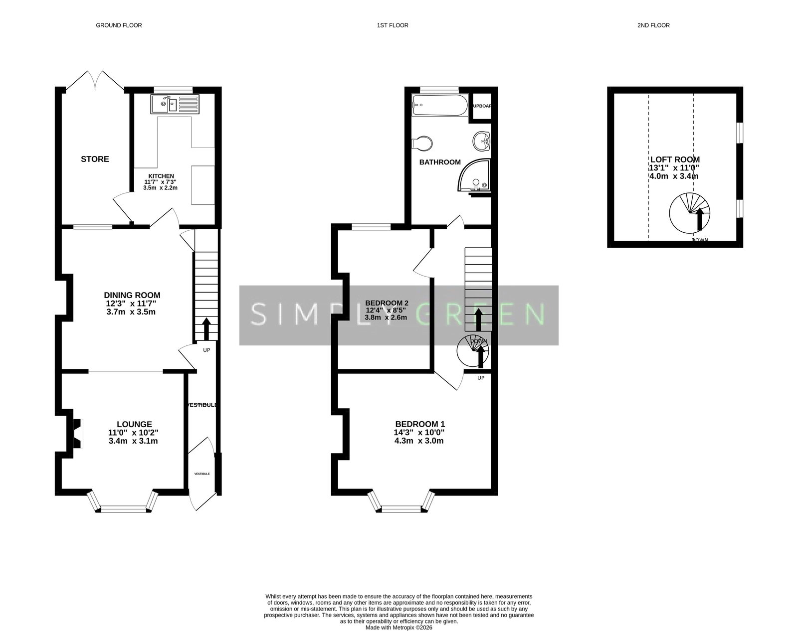 25, Coronation Road, Newton Abbot floorplan