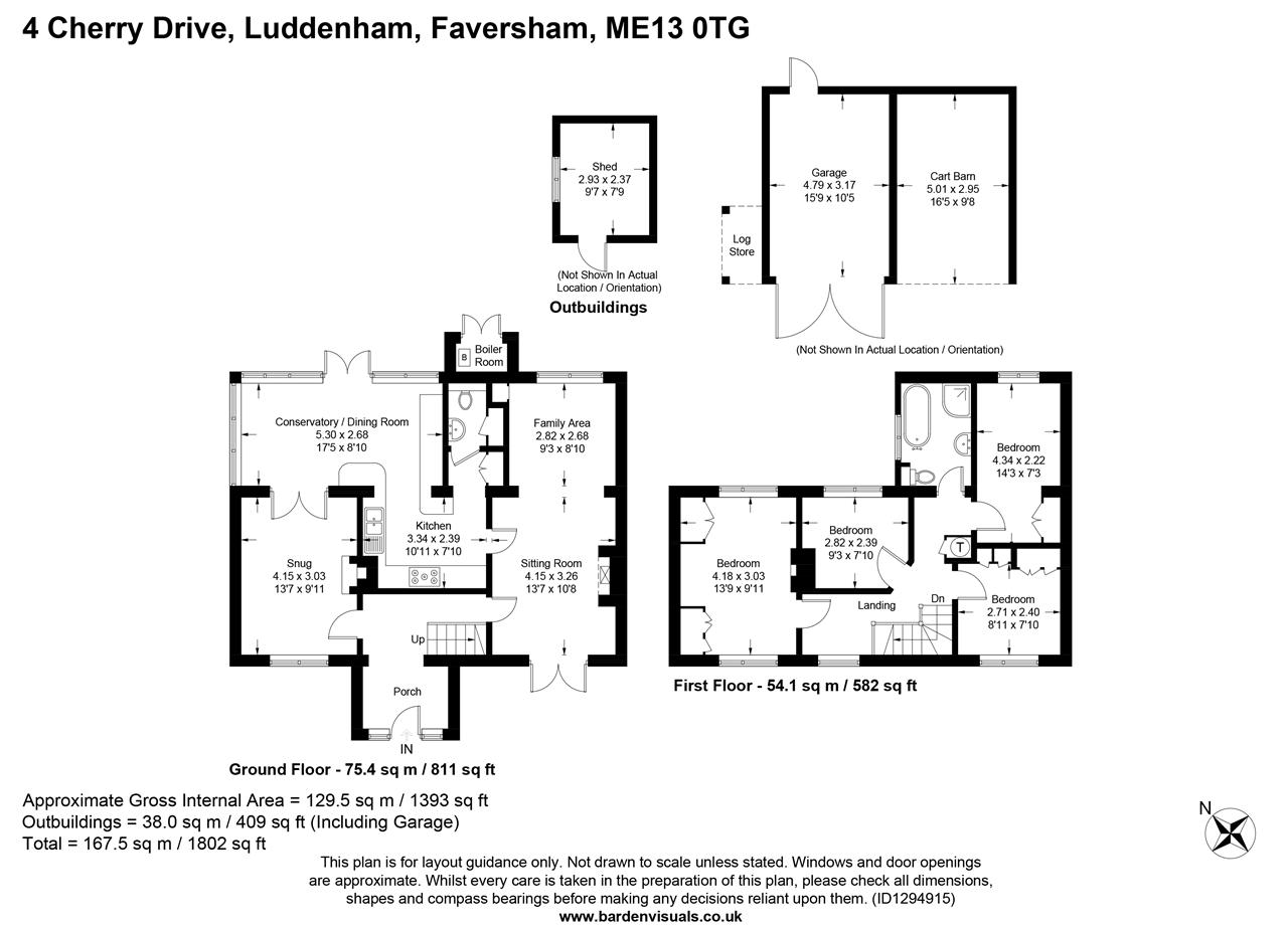 4, Cherry Drive, Luddenham floorplan