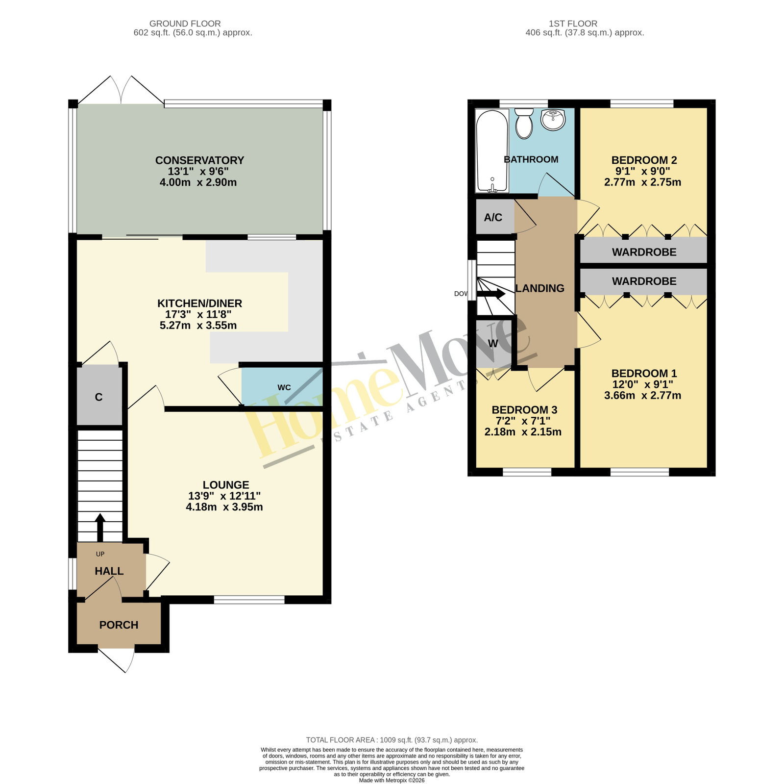 18, Stinford Leys, Market Harborough floorplan