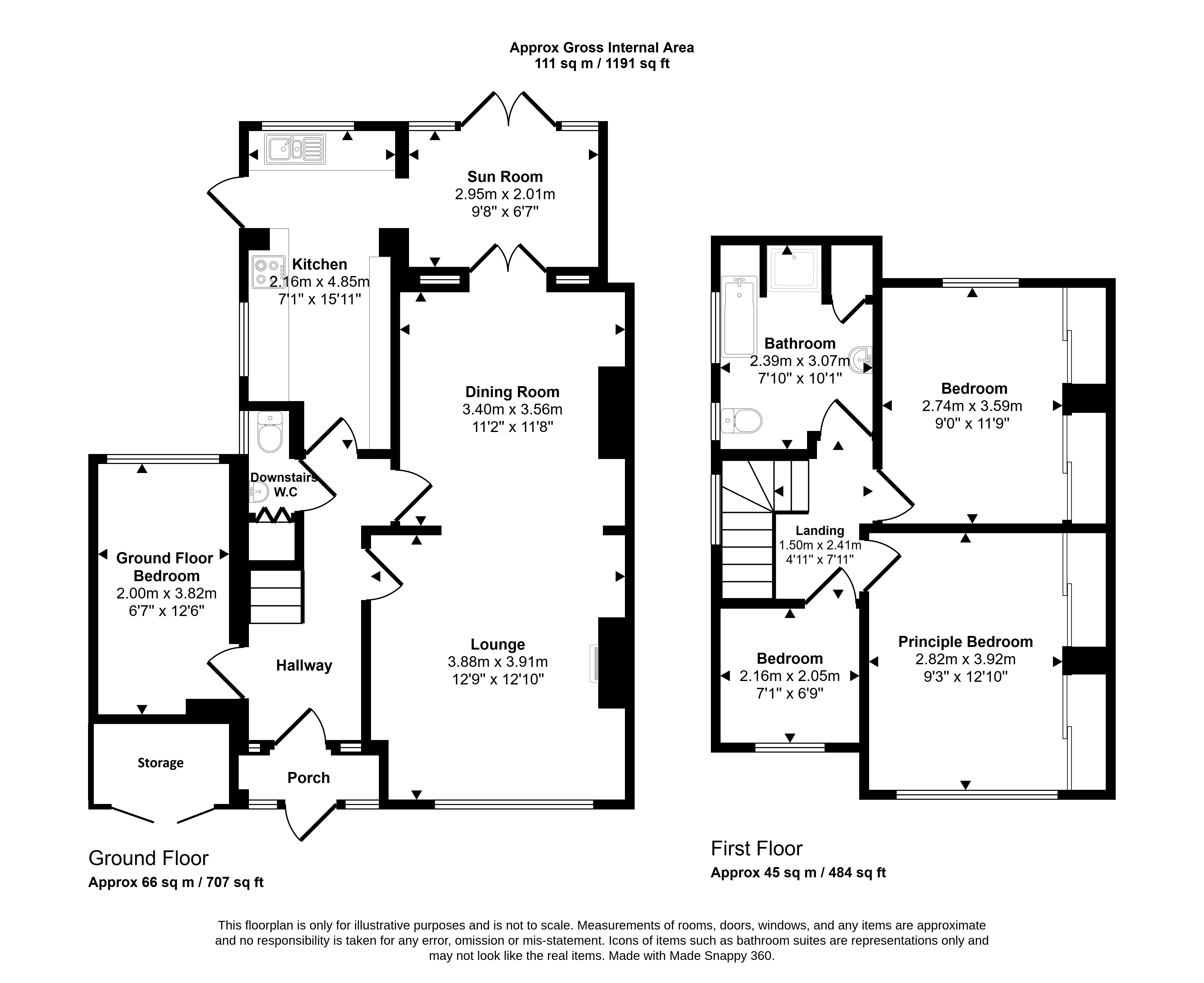 5, Redford Avenue, Coulsdon floorplan