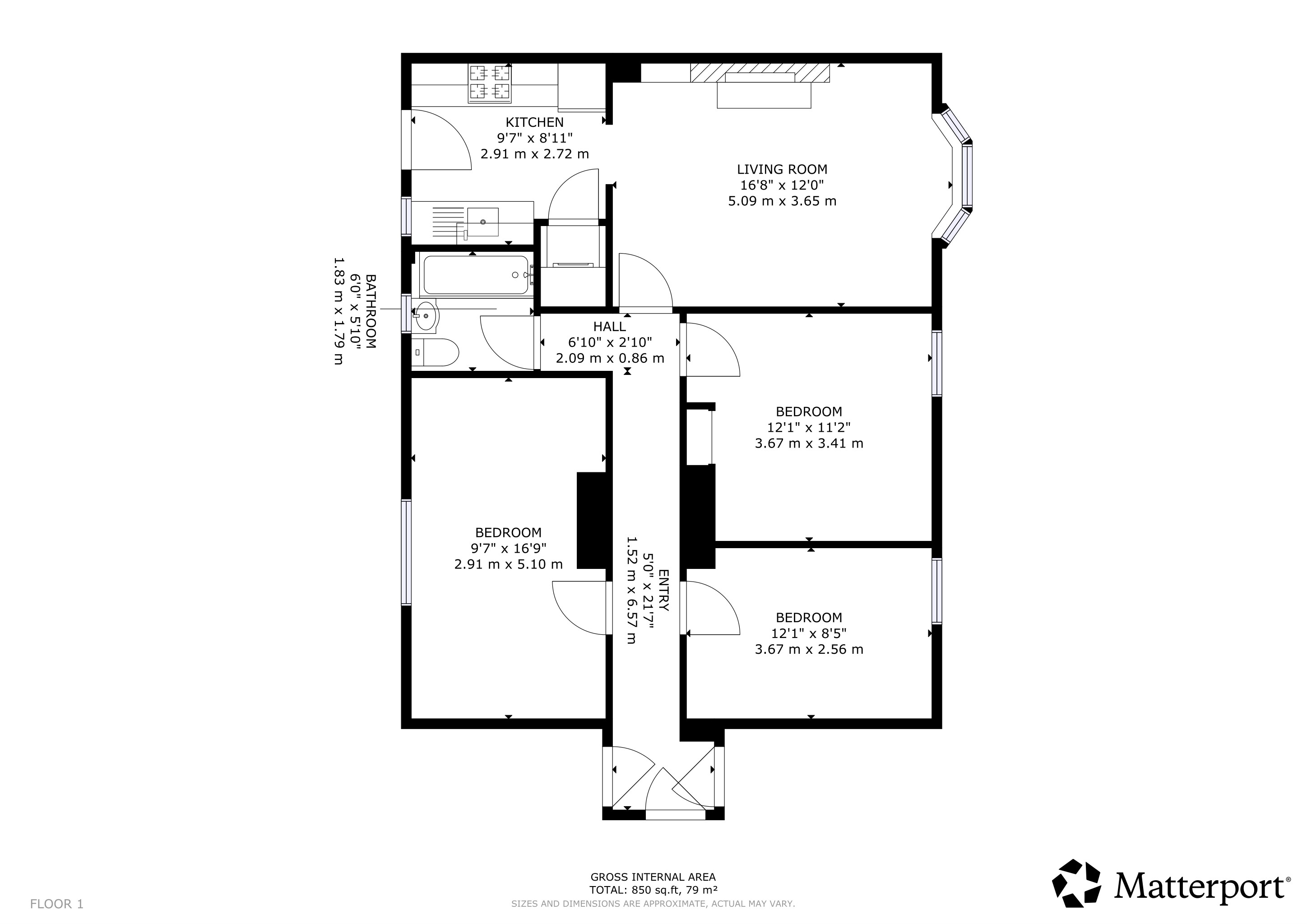 28, Cawder Road, Stirling floorplan