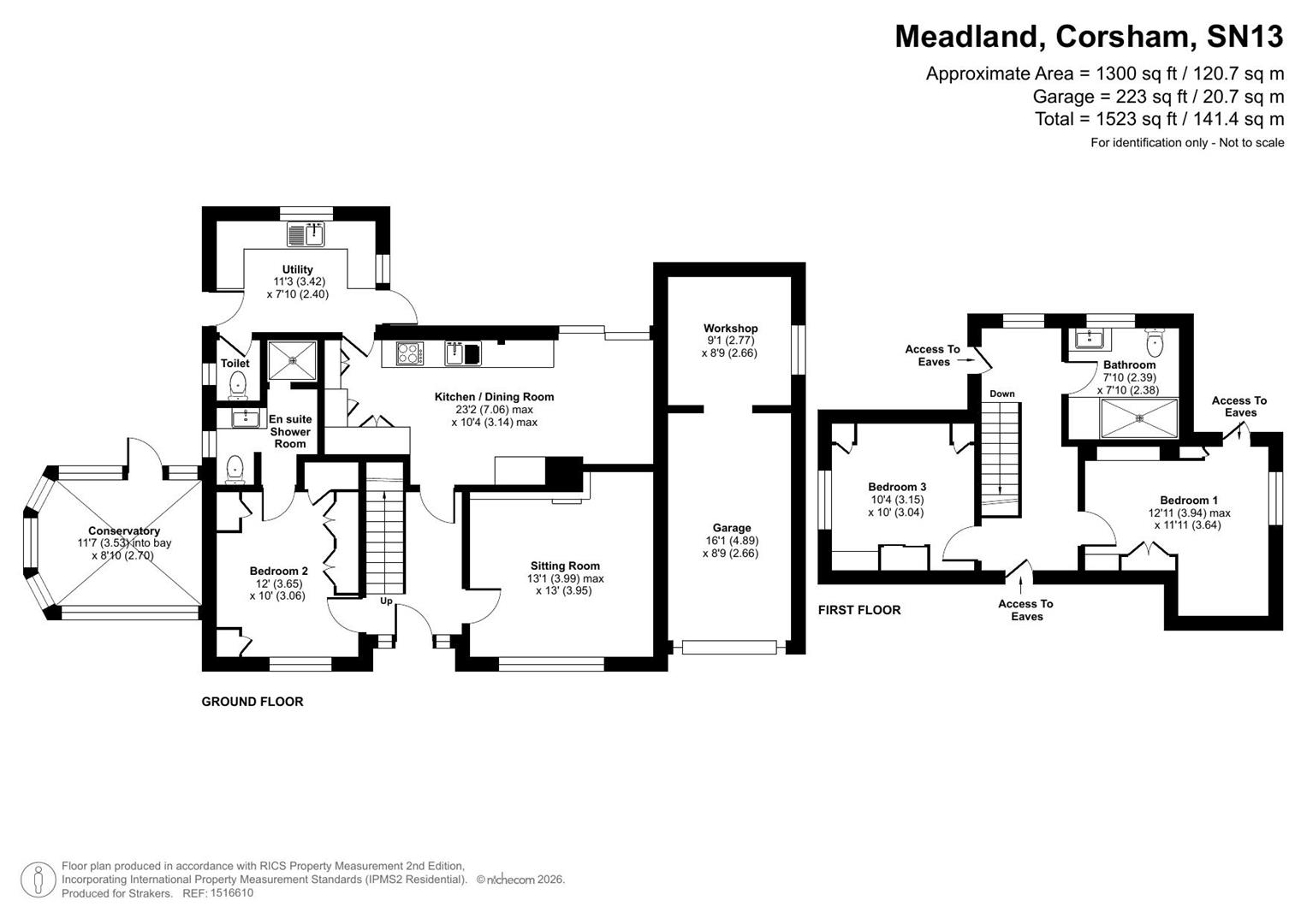 2, Meadland, Corsham floorplan