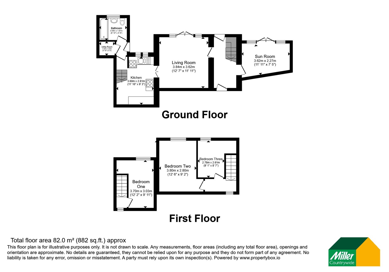 3 Treverven Cottages,, St. Buryan, Cornwall floorplan