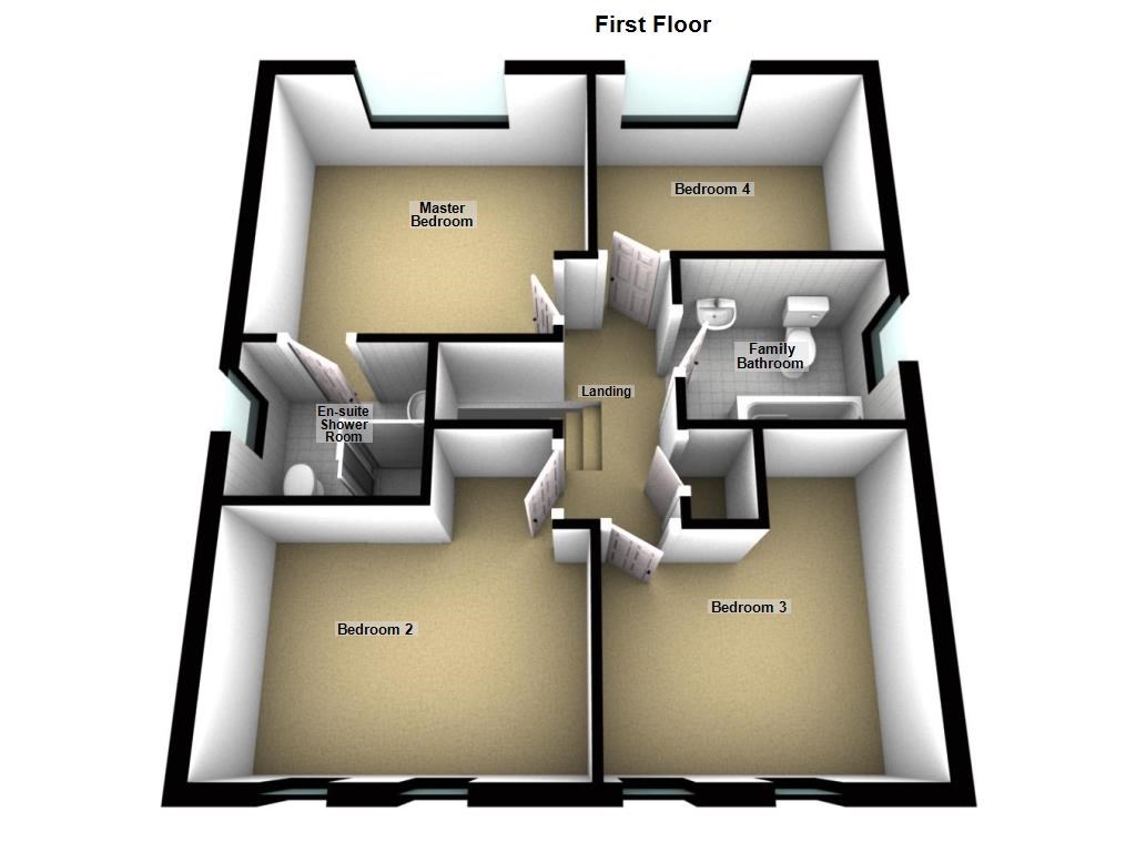 Fairway, Branston, BurtonOnTrent DE14, 4 bedroom detached house for