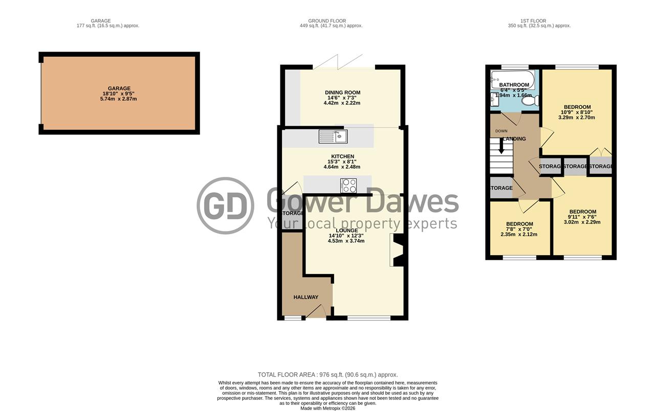 137A, Palmerston Road, West Thurrock floorplan