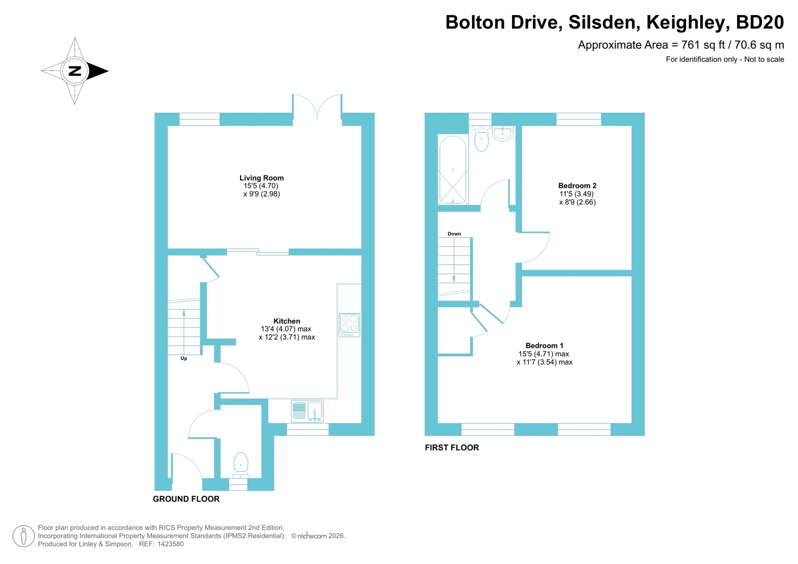 25, Bolton Drive, Keighley floorplan